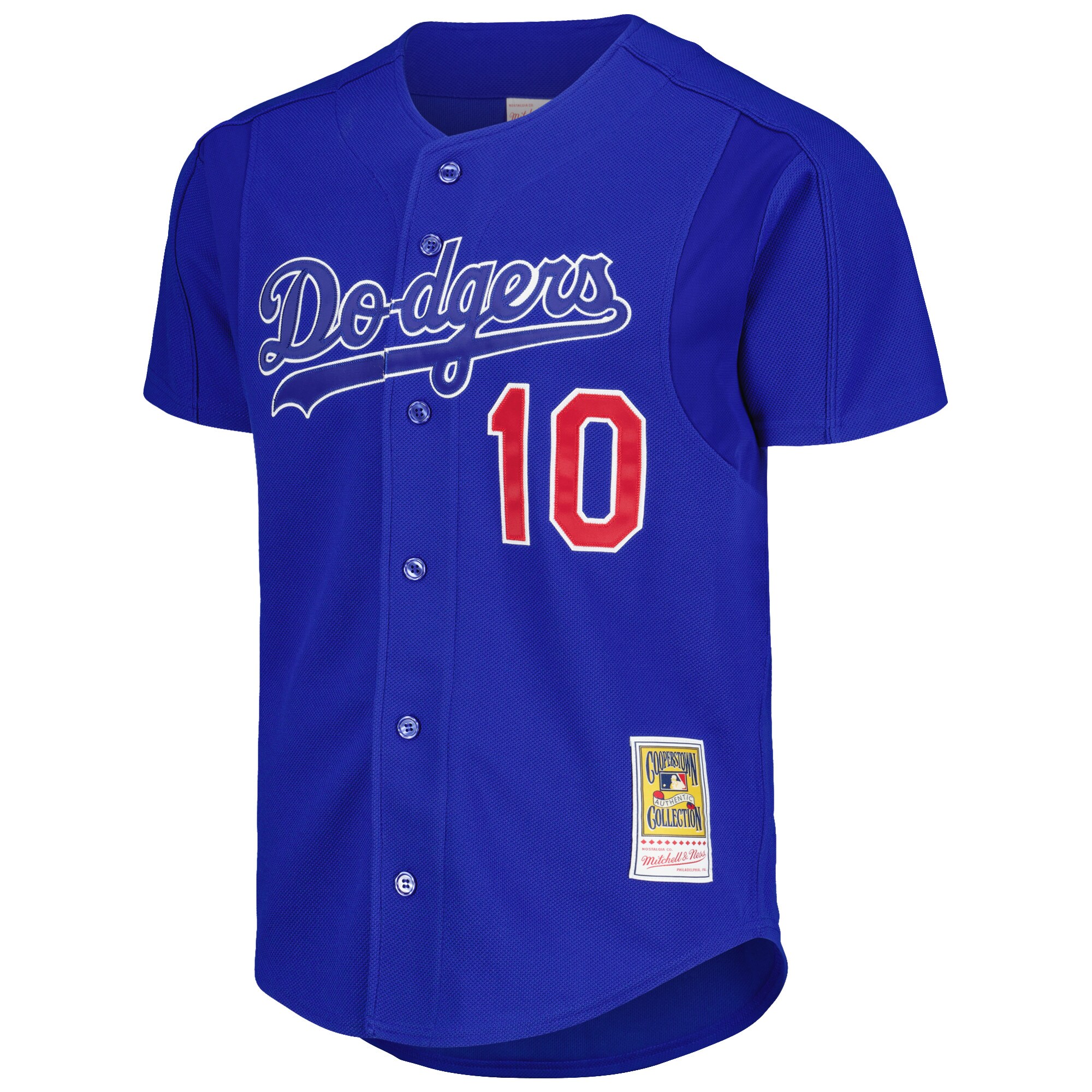 Alternative view of Men's Los Angeles Dodgers Hideo Nomo Mitchell & Ness Royal Cooperstown Collection 2004 Batting Practice Baseball Jersey 