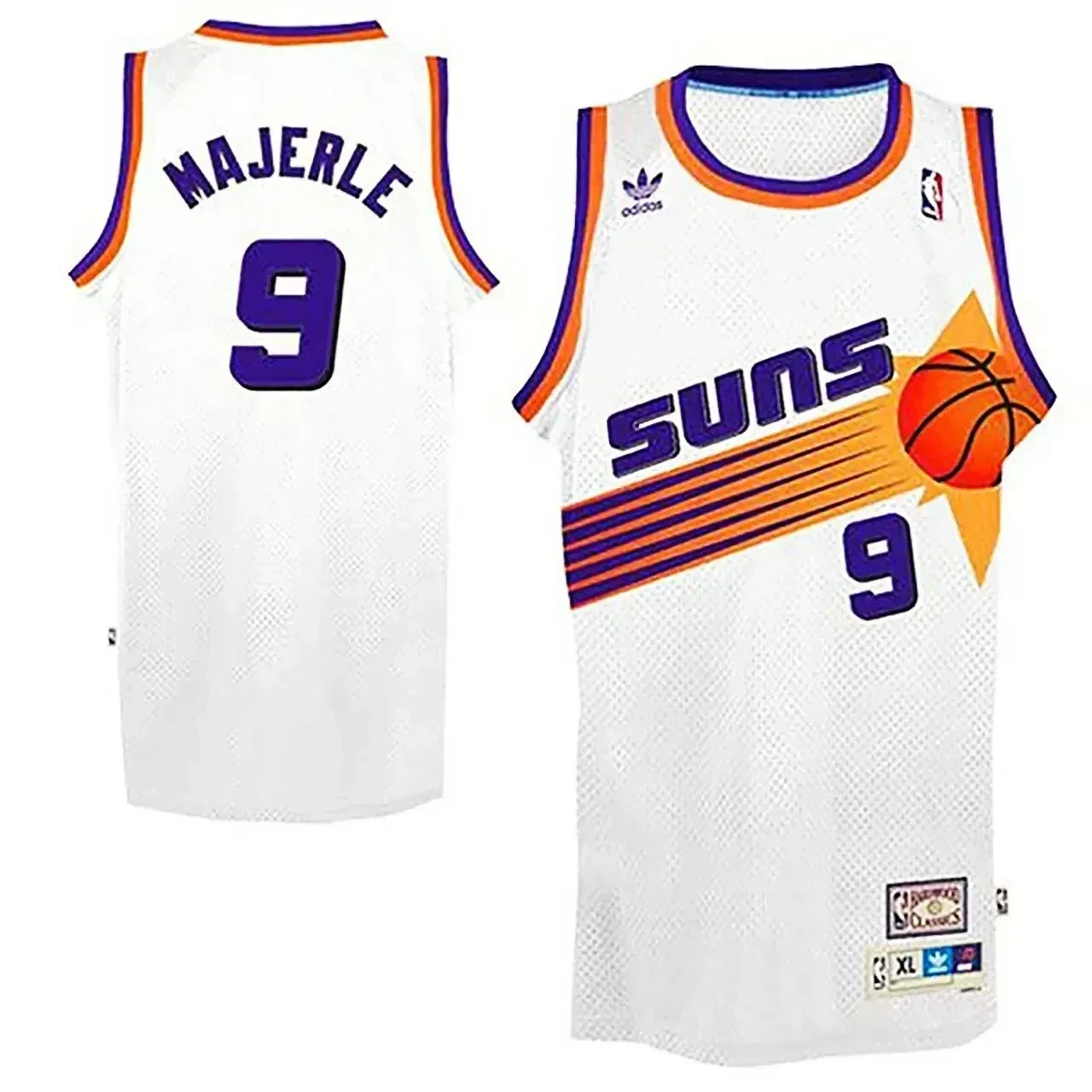 Men's Male Dan Majerle Phoenix Suns Soul Swingman Throwback Basketball Jersey-white Basketball Jersey - JS642 