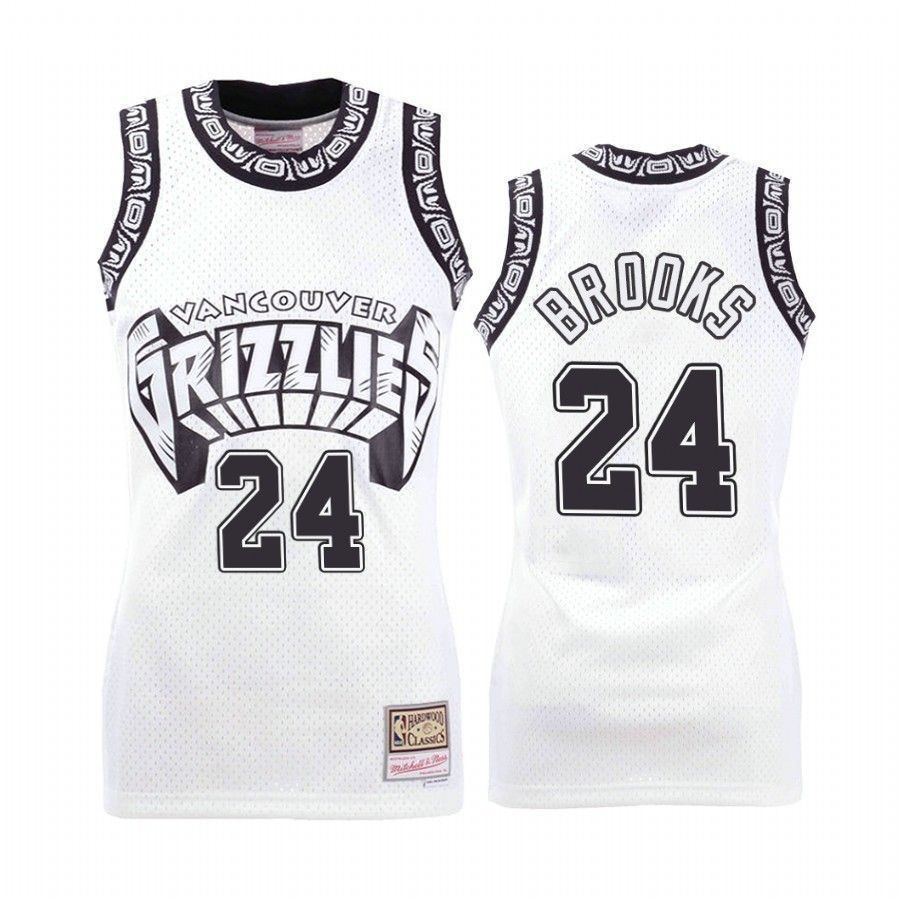 Men's Memphis Grizzlies Dillon Brooks 24 White Concord Collection Basketball Jersey - JS586 