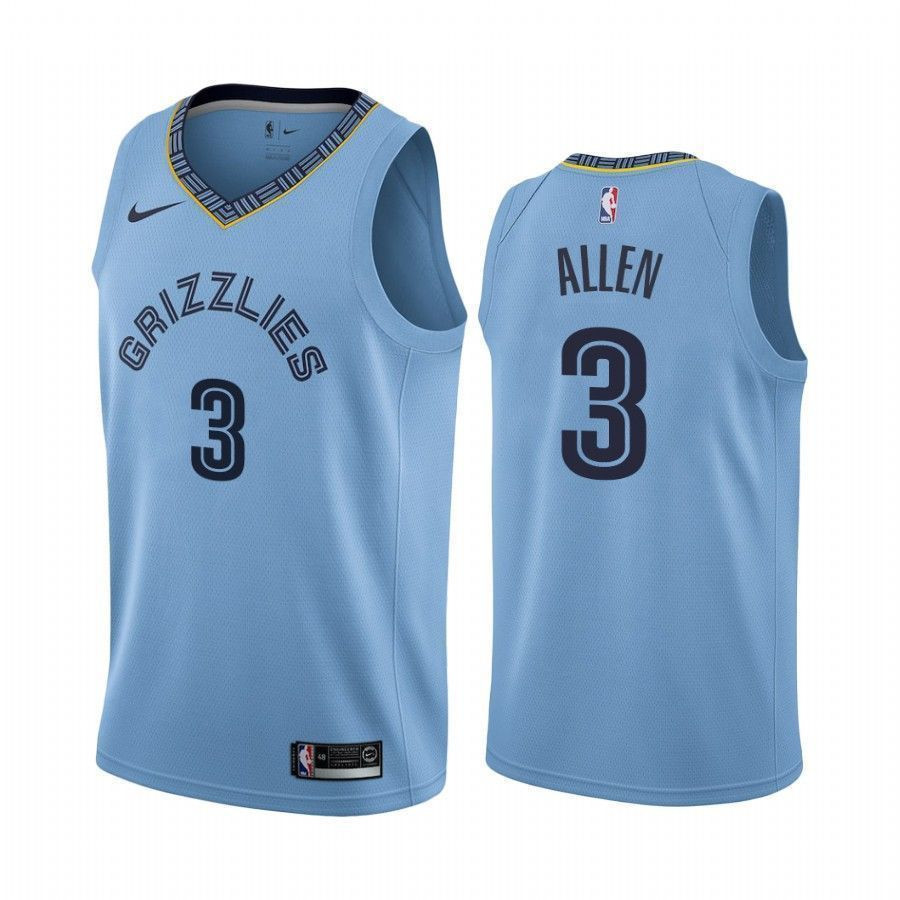 Men's Memphis Grizzlies Grayson Allen 3 Statet Basketball Jersey - JS298 