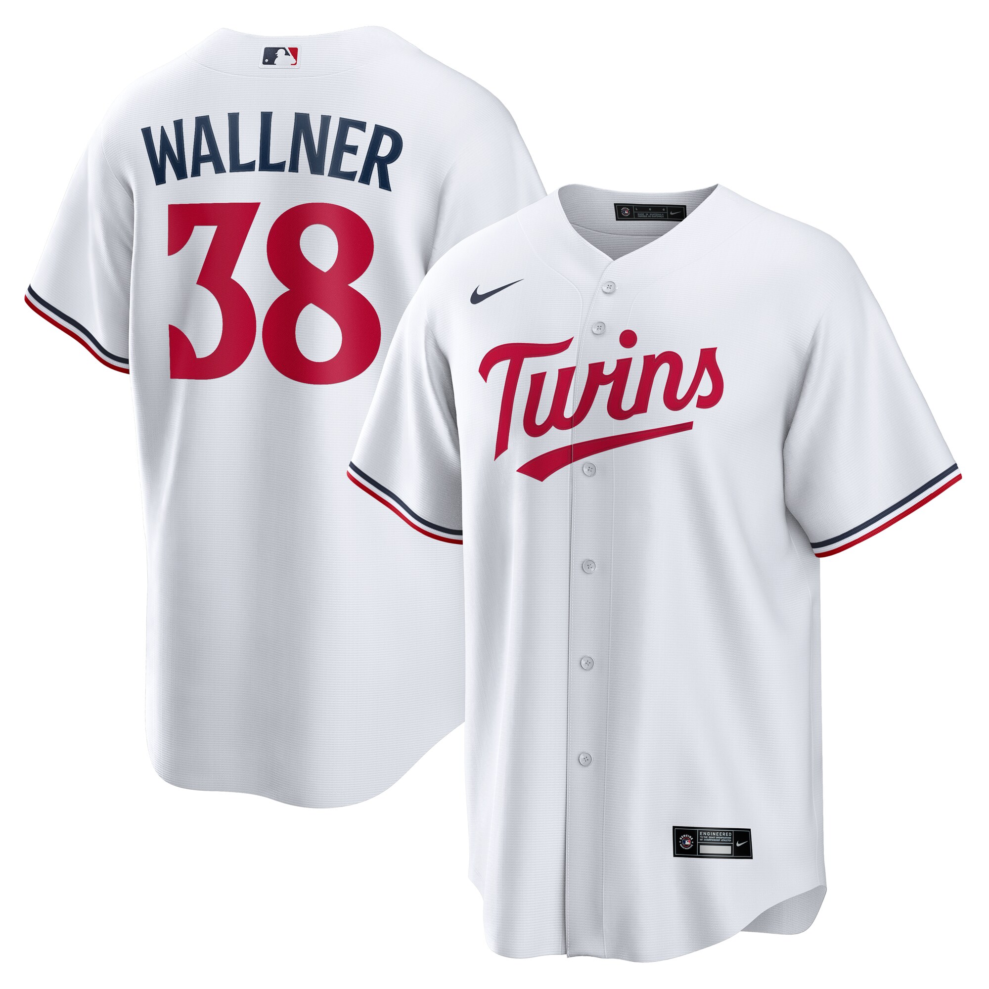 Men's Minnesota Twins Matt Wallner White Home Baseball Jersey 