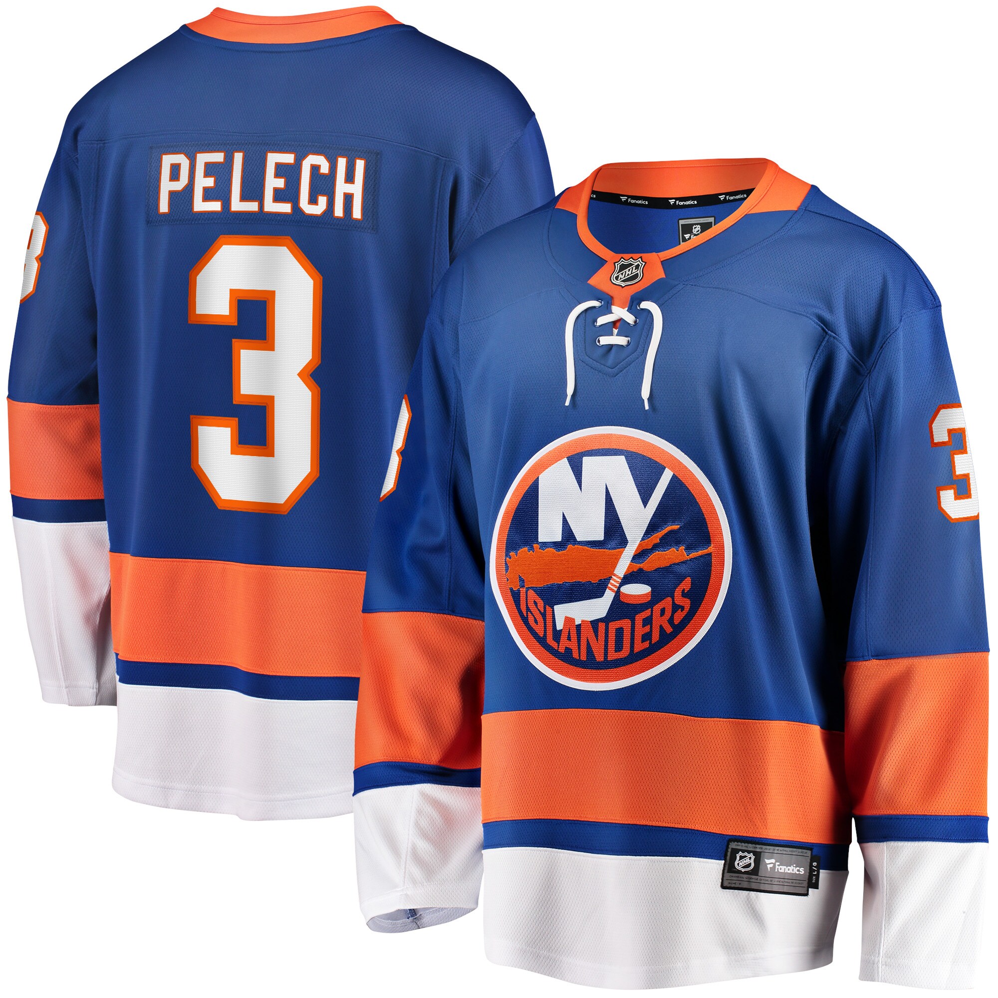 Men's New York Islanders Adam Pelech Royal Home Breakaway Player Hockey Jersey - JS455 