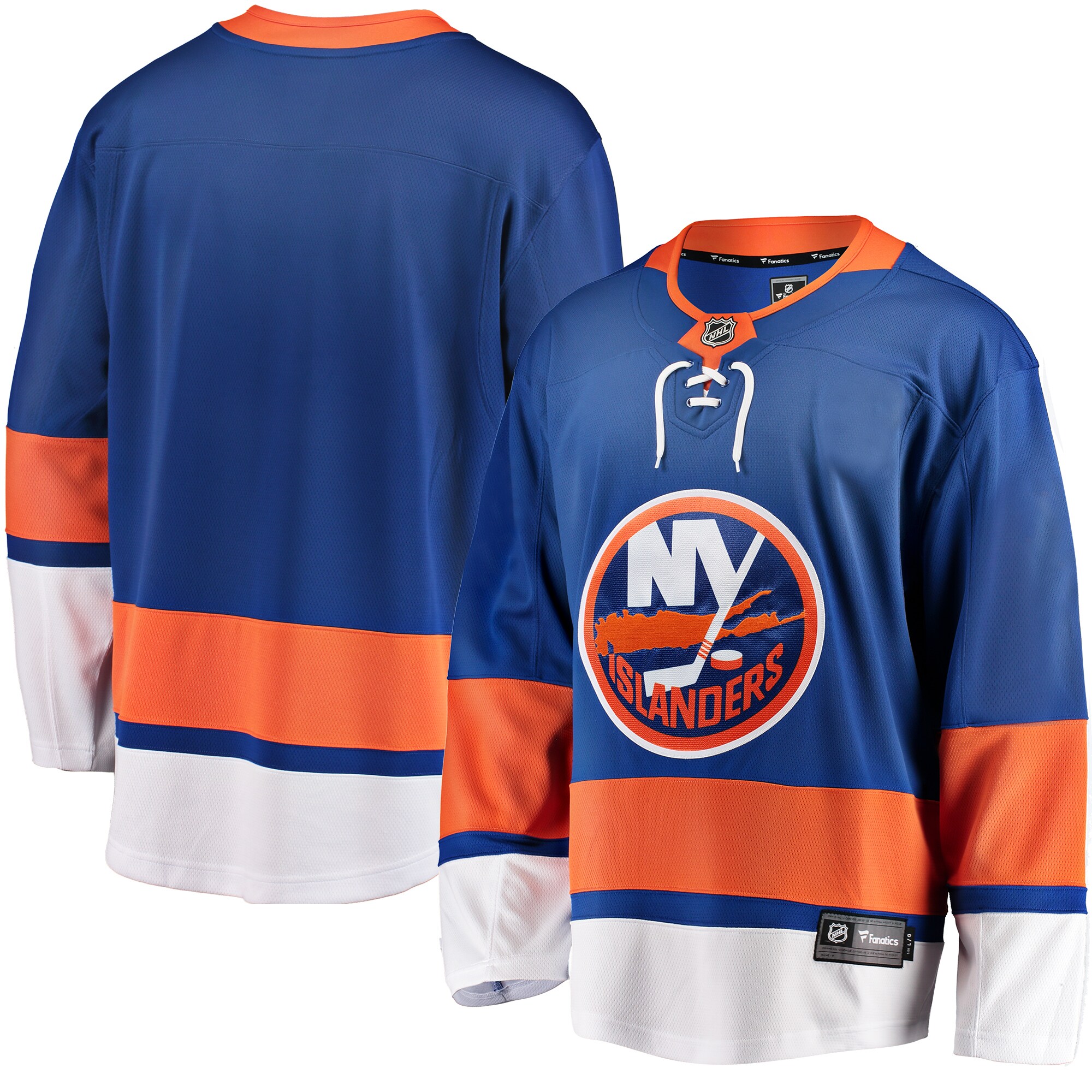 Men's New York Islanders Blue Breakaway Home Hockey Jersey - JS314 