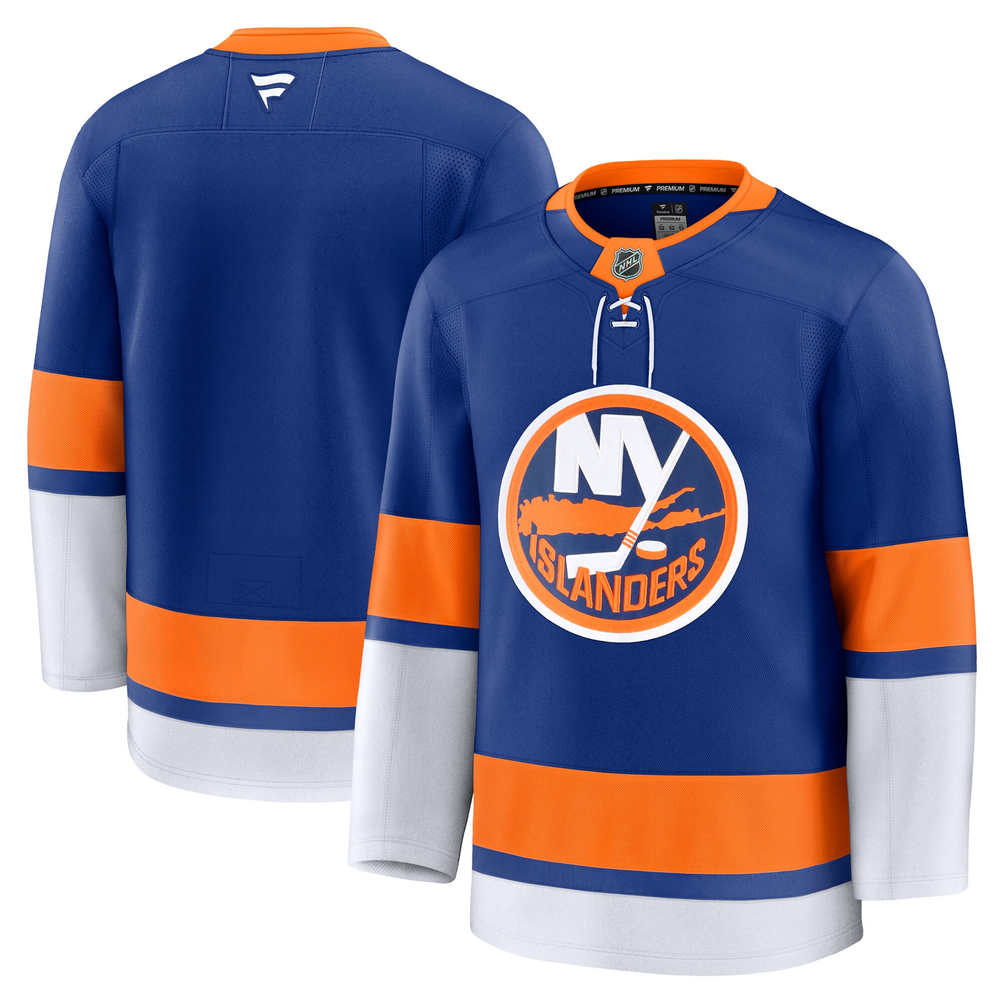 Men's New York Islanders Royal Home Premium Hockey Jersey - JS710 