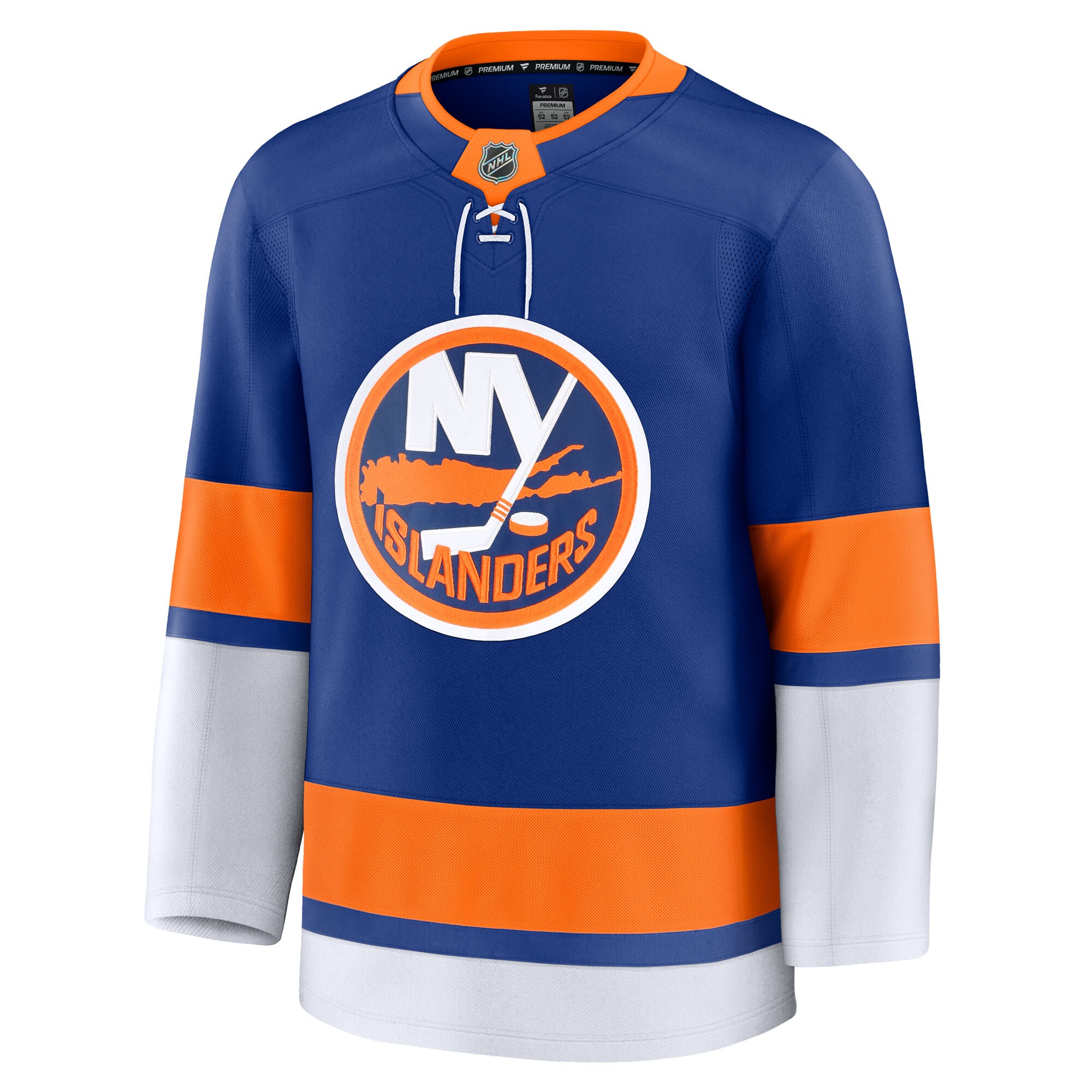Alternative view of Men's New York Islanders Royal Home Premium Hockey Jersey - JS710 