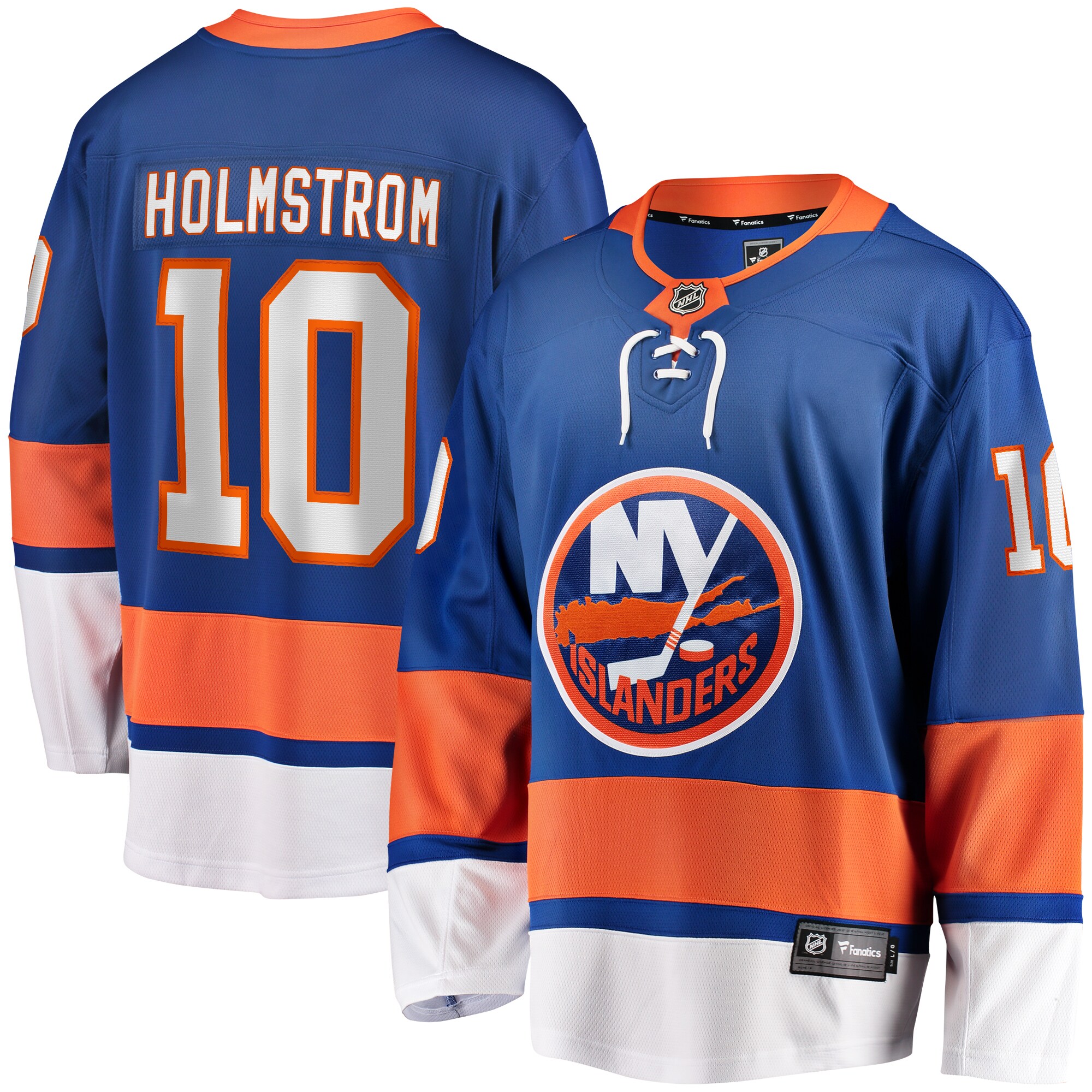 Men's New York Islanders Simon Holmstrom Blue Home Premier Breakaway Player Hockey Jersey - JS177 
