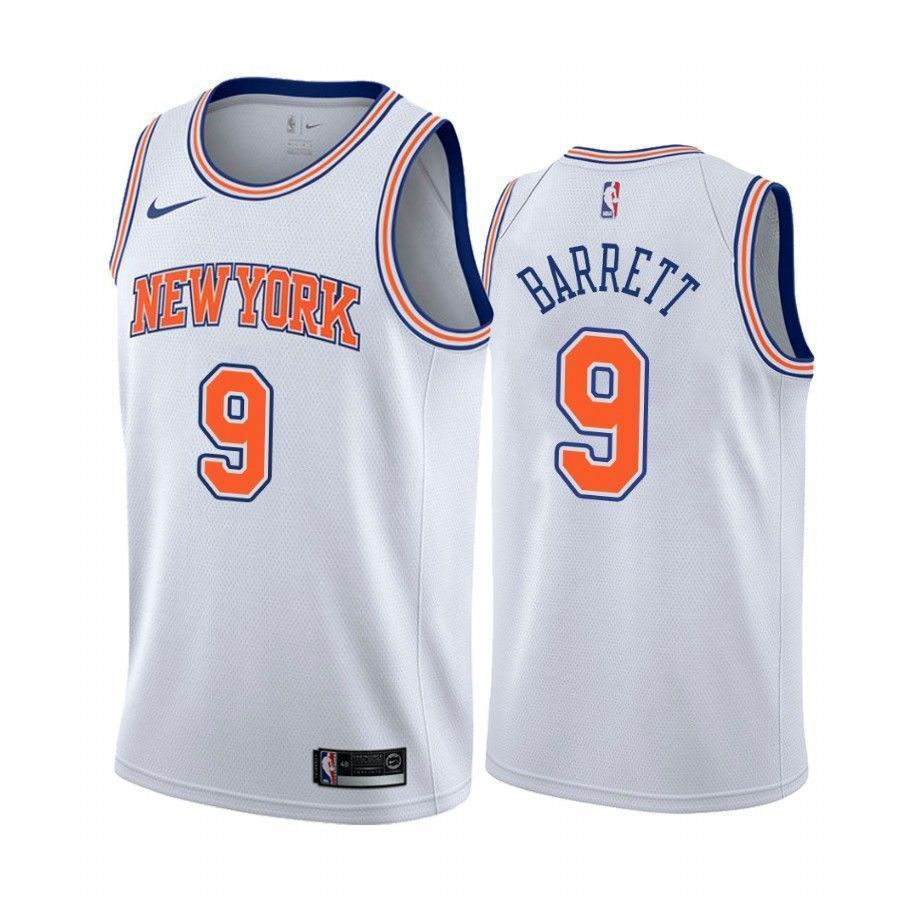 Men's New York Knicks Rj Barrett 9 Statet Basketball Jersey - JS311 