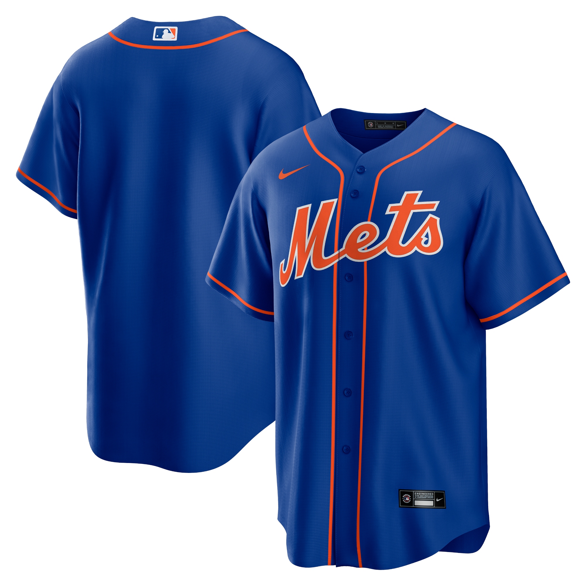 Men's New York Mets Royal Alternate Team Baseball Jersey 