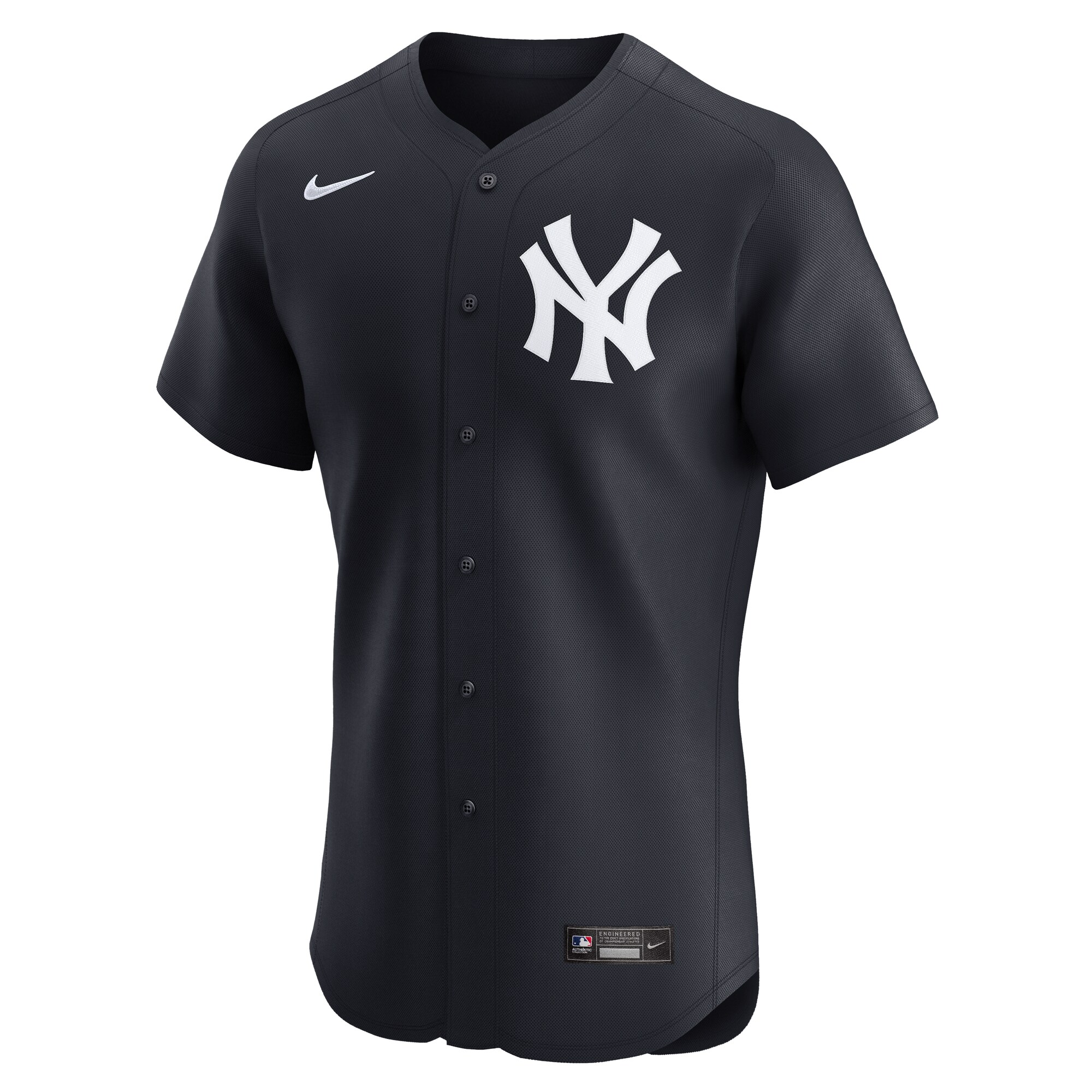 Alternative view of Men's New York Yankees Aaron Judge Navy Alternate 2 Elite Player Baseball Jersey 