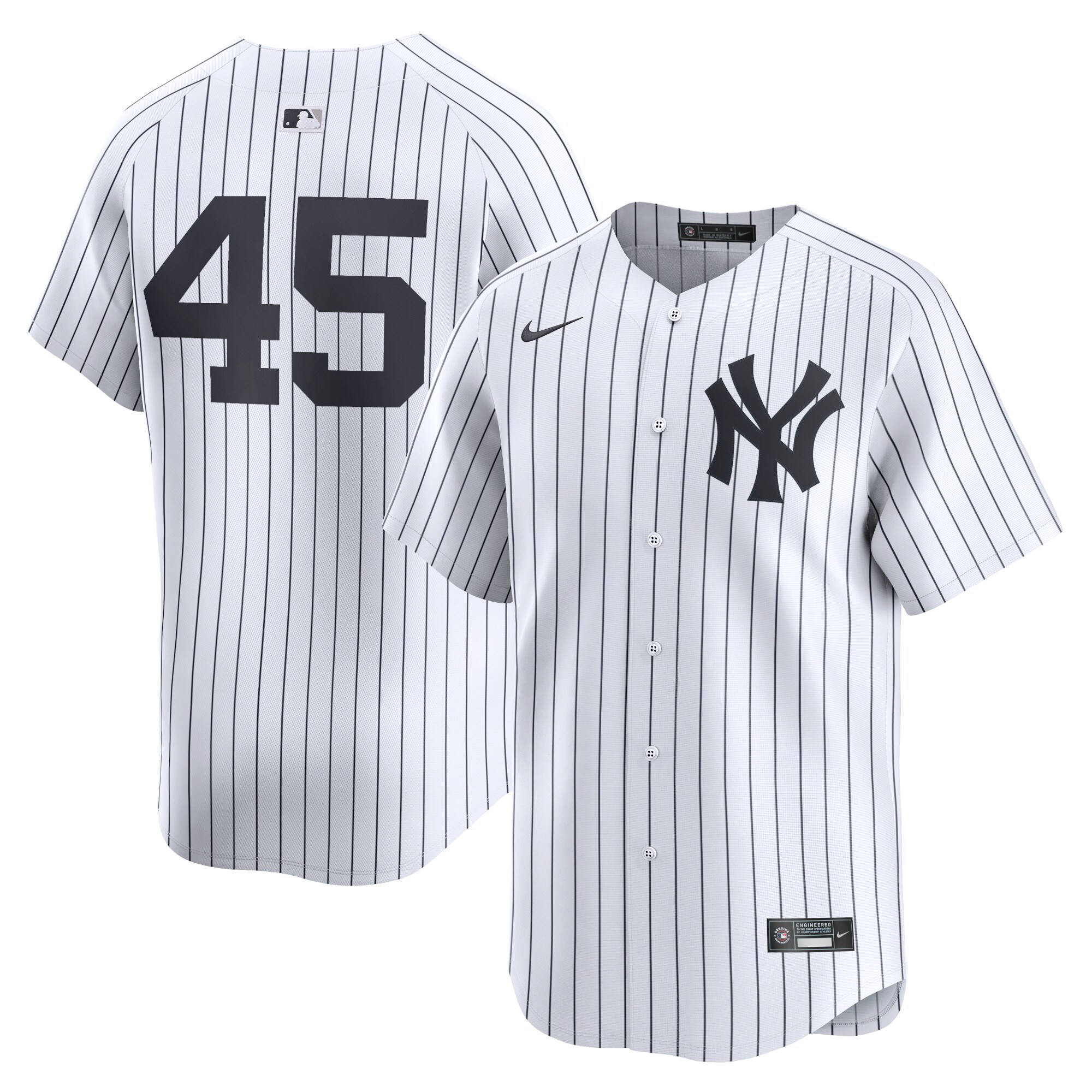 Men's New York Yankees Gerrit Cole White Home Limited Player Baseball Jersey 