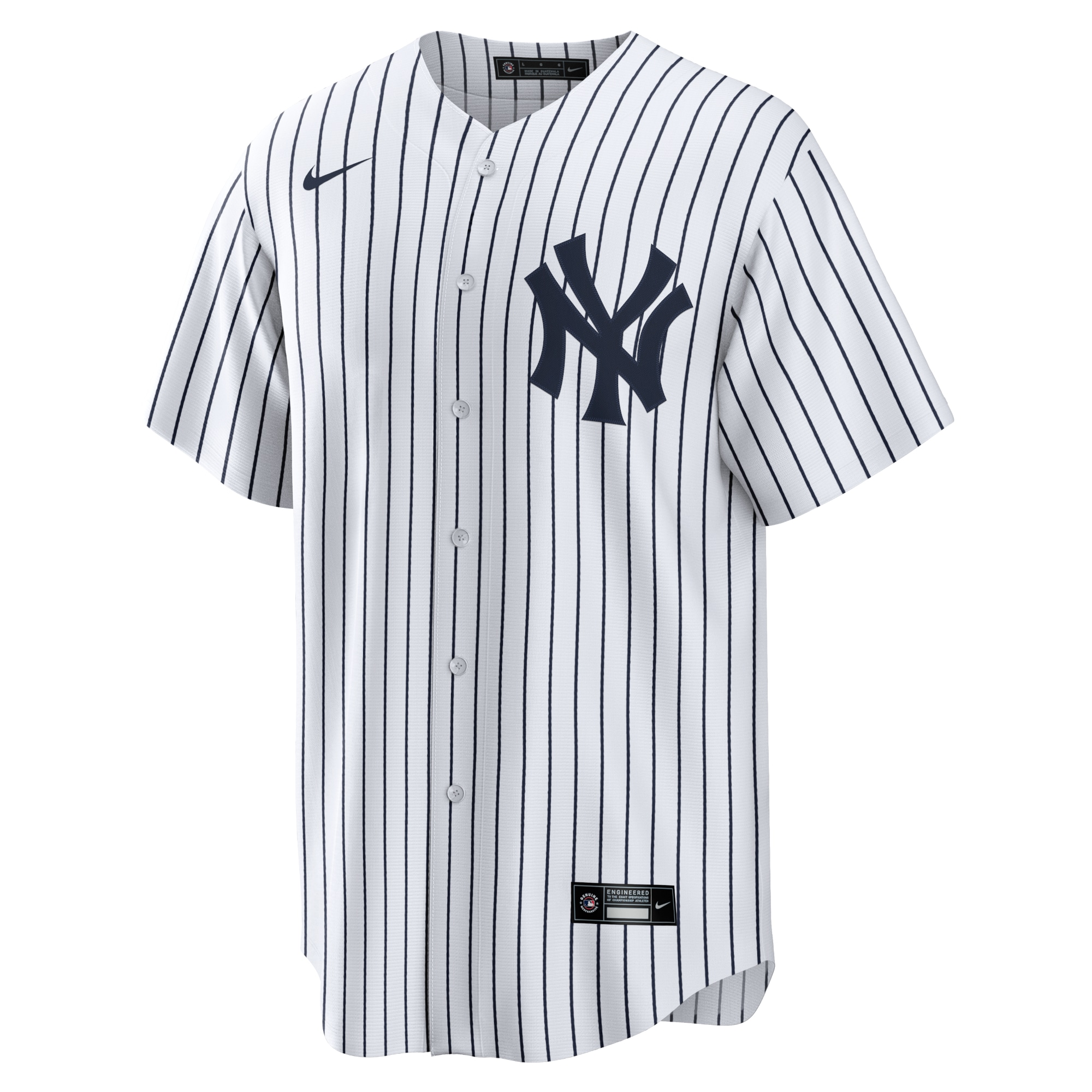 Alternative view of Men's New York Yankees Gerrit Cole White Home Player Name Baseball Jersey 