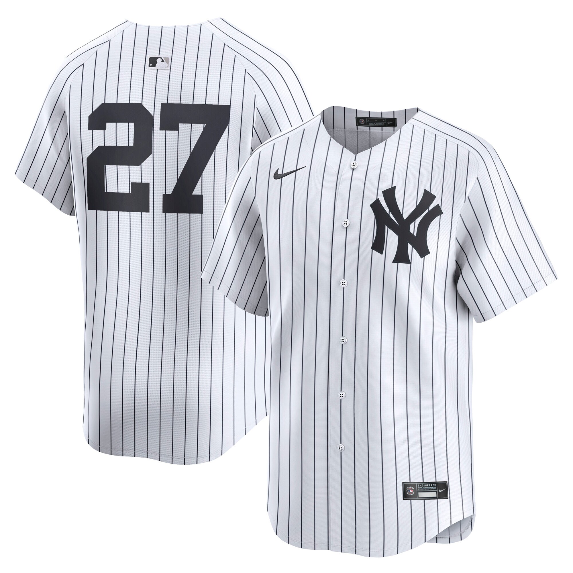 Men's New York Yankees Giancarlo Stanton White Home Limited Player Baseball Jersey 