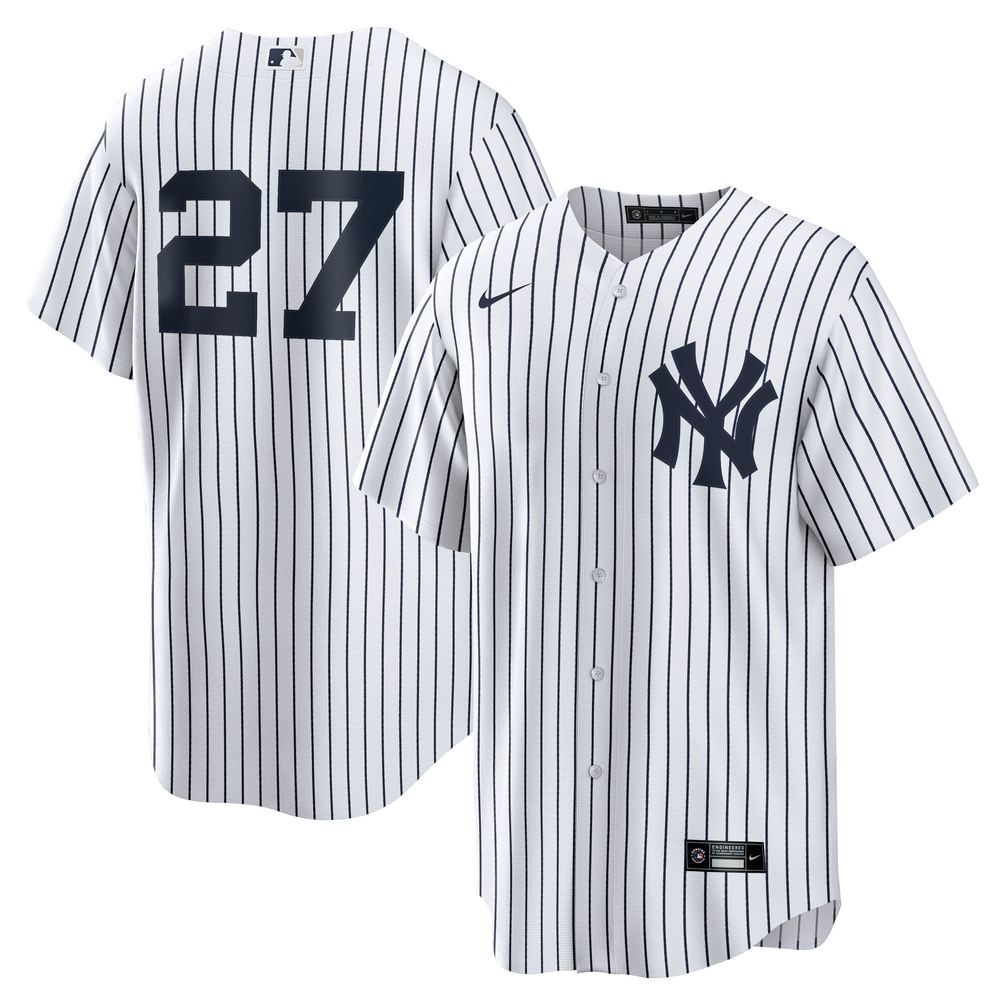 Men's New York Yankees Giancarlo Stanton White Home Player Baseball Jersey 