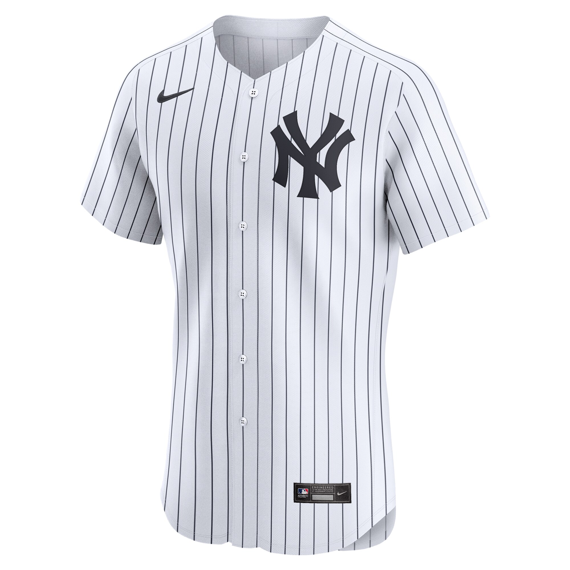 Alternative view of Men's New York Yankees Jazz Chisholm Jr. White Home Elite Player Baseball Jersey 