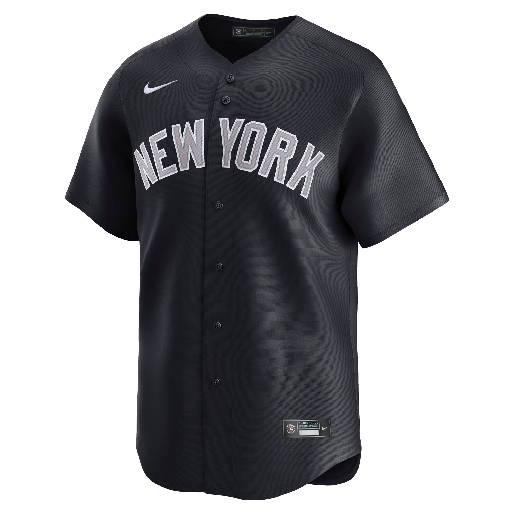 Alternative view of Men's New York Yankees Navy Alternate Limited Baseball Jersey 