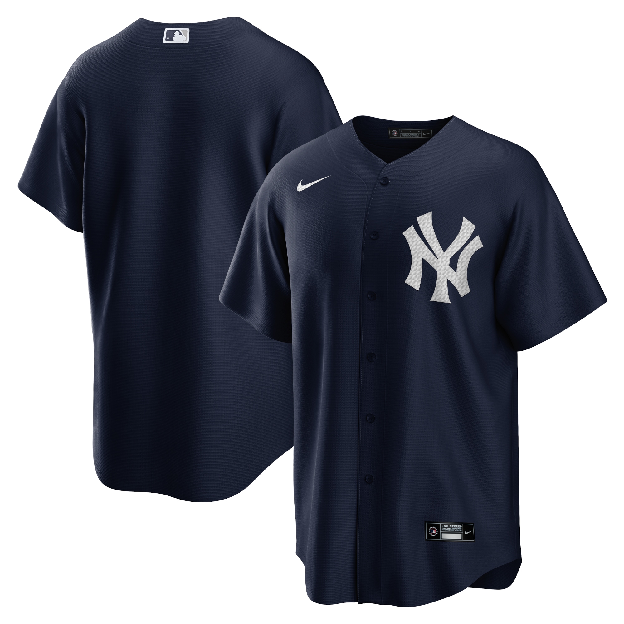 Men's New York Yankees Navy Alternate Team Baseball Jersey 