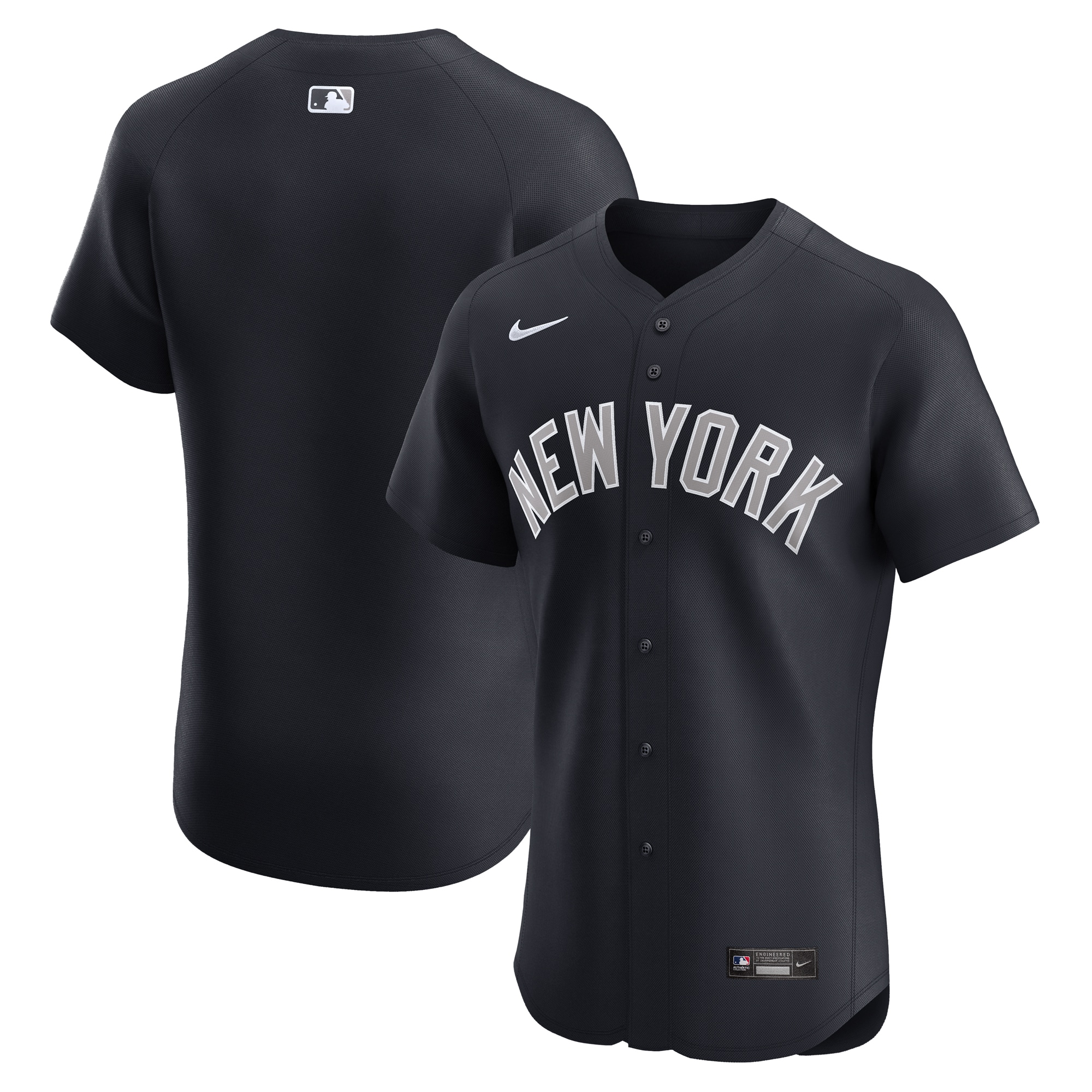 Men's New York Yankees Navy Elite Baseball Jersey 