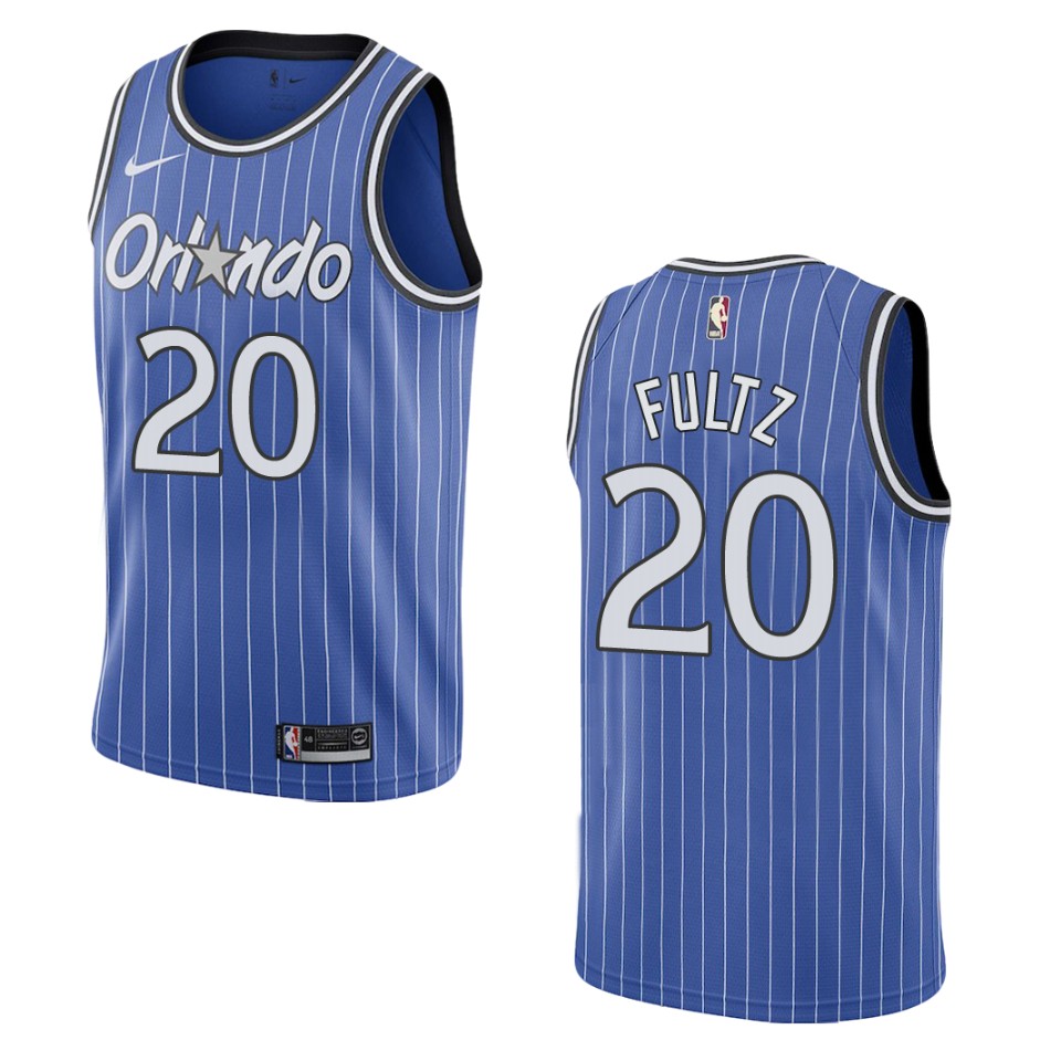 Men's Orlando Magic #20 Markelle Fultz Hardwood Classics Swingman Jersey - Blue