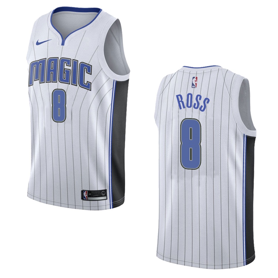 Men's Orlando Magic #8 Terrence Ross Association Swingman Basketball Jersey - White