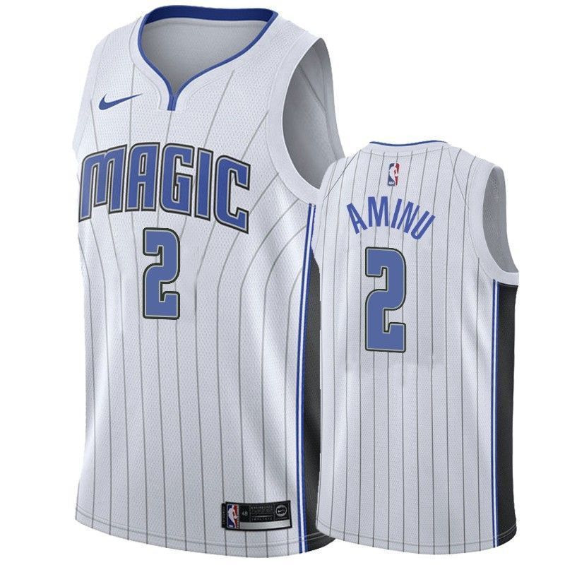 Men's Orlando Magic Al-farouq Aminu 2 Association Jersey - JS708 