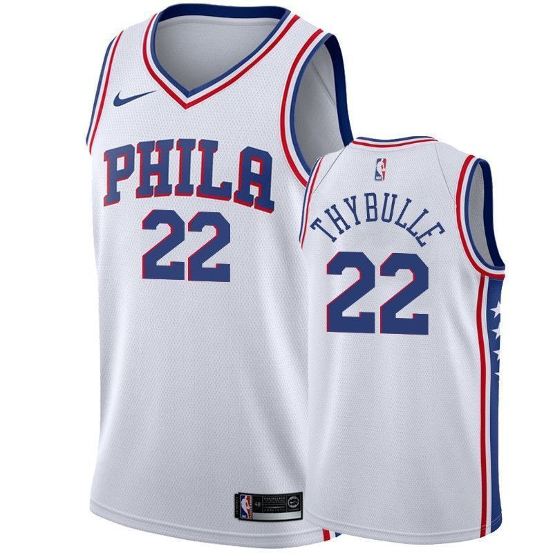 Men's Philadelphia 76ers Matisse Thybulle 22 Association Basketball Jersey - JS299 