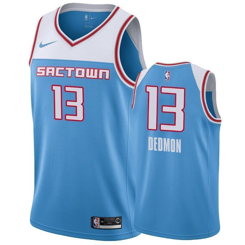 Men's Sacramento Kings Dewayne Dedmon 13 City Men's Basketball Jersey - JS821 