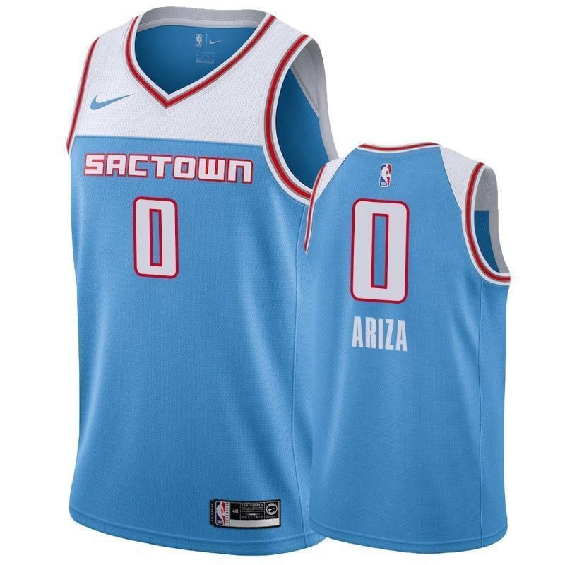 Men's Sacramento Kings Trevor Ariza 0 City Men's Basketball Jersey - JS203 
