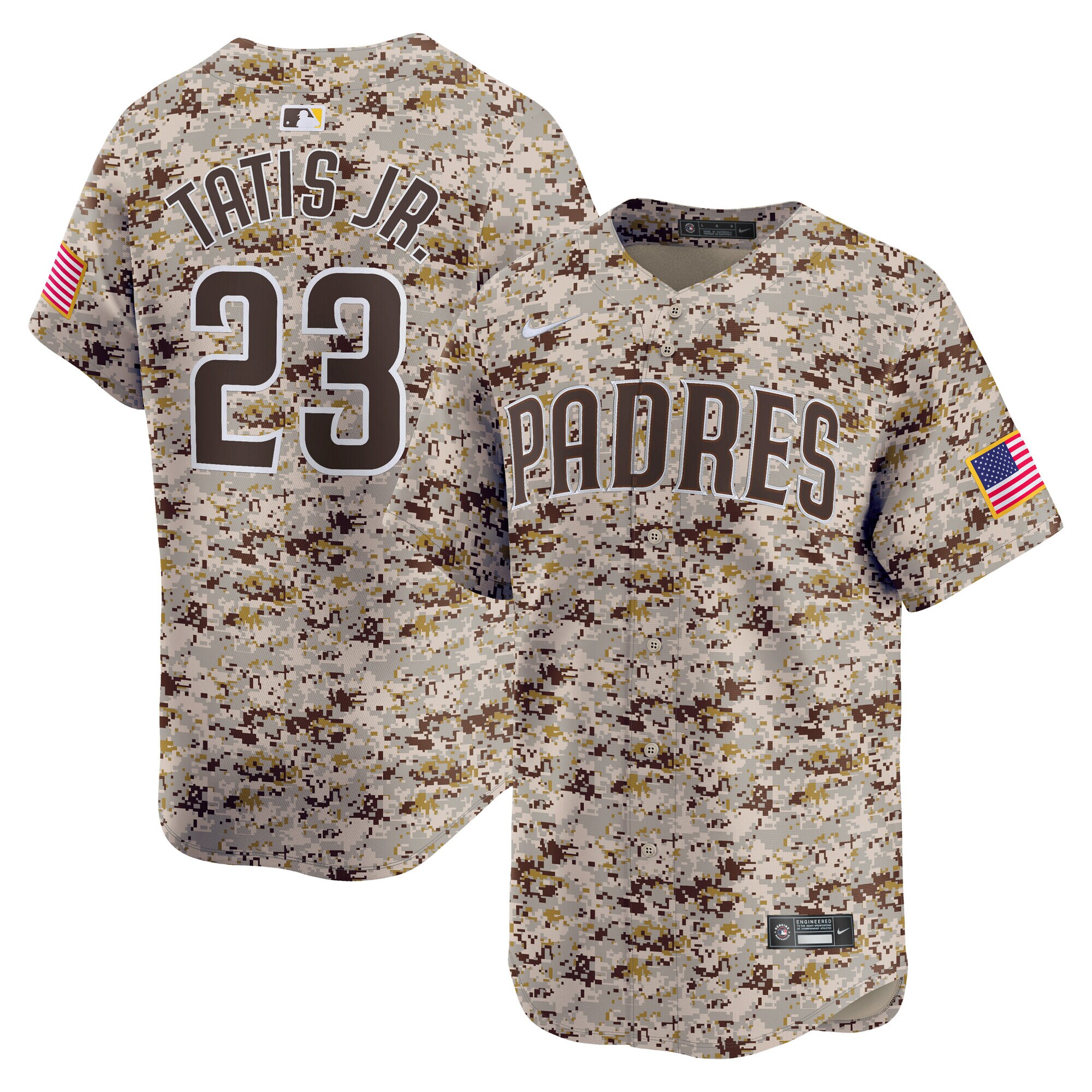 Men's San Diego Padres Fernando Tatis Jr. Tan 2nd Alternate Limited Player Baseball Jersey 