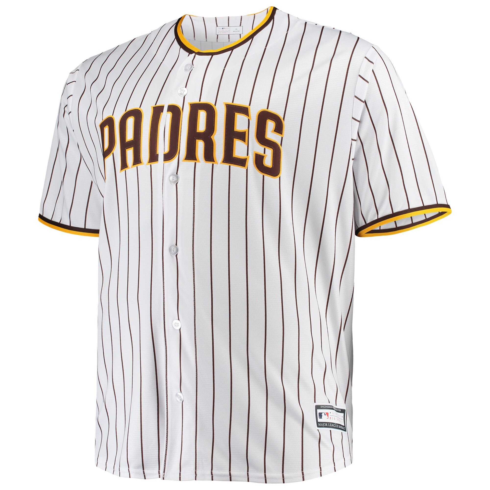 Alternative view of Men's San Diego Padres Fernando Tatis Jr. White Big & Tall Player Baseball Jersey 