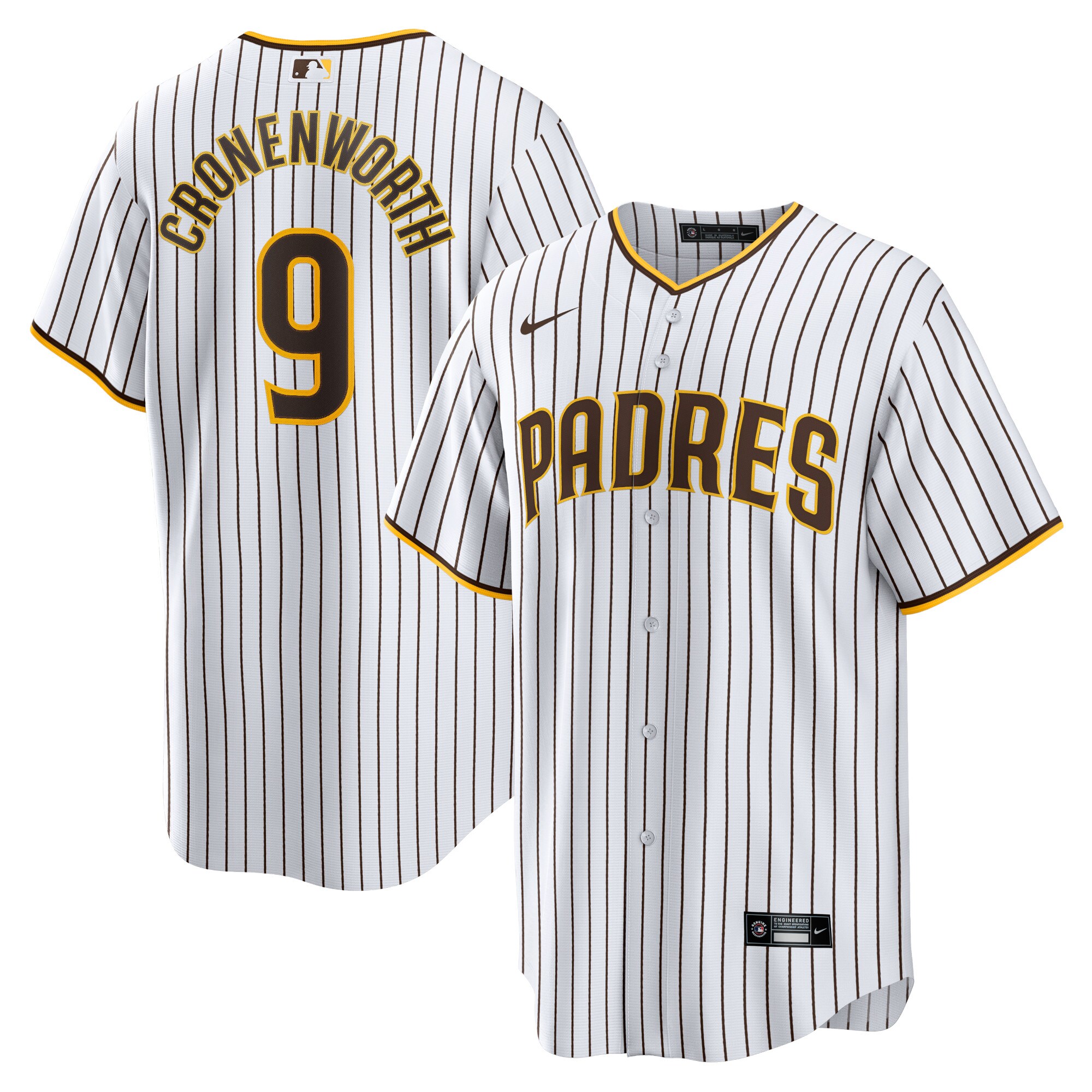 Men's San Diego Padres Jake Cronenworth White Home Baseball Jersey 