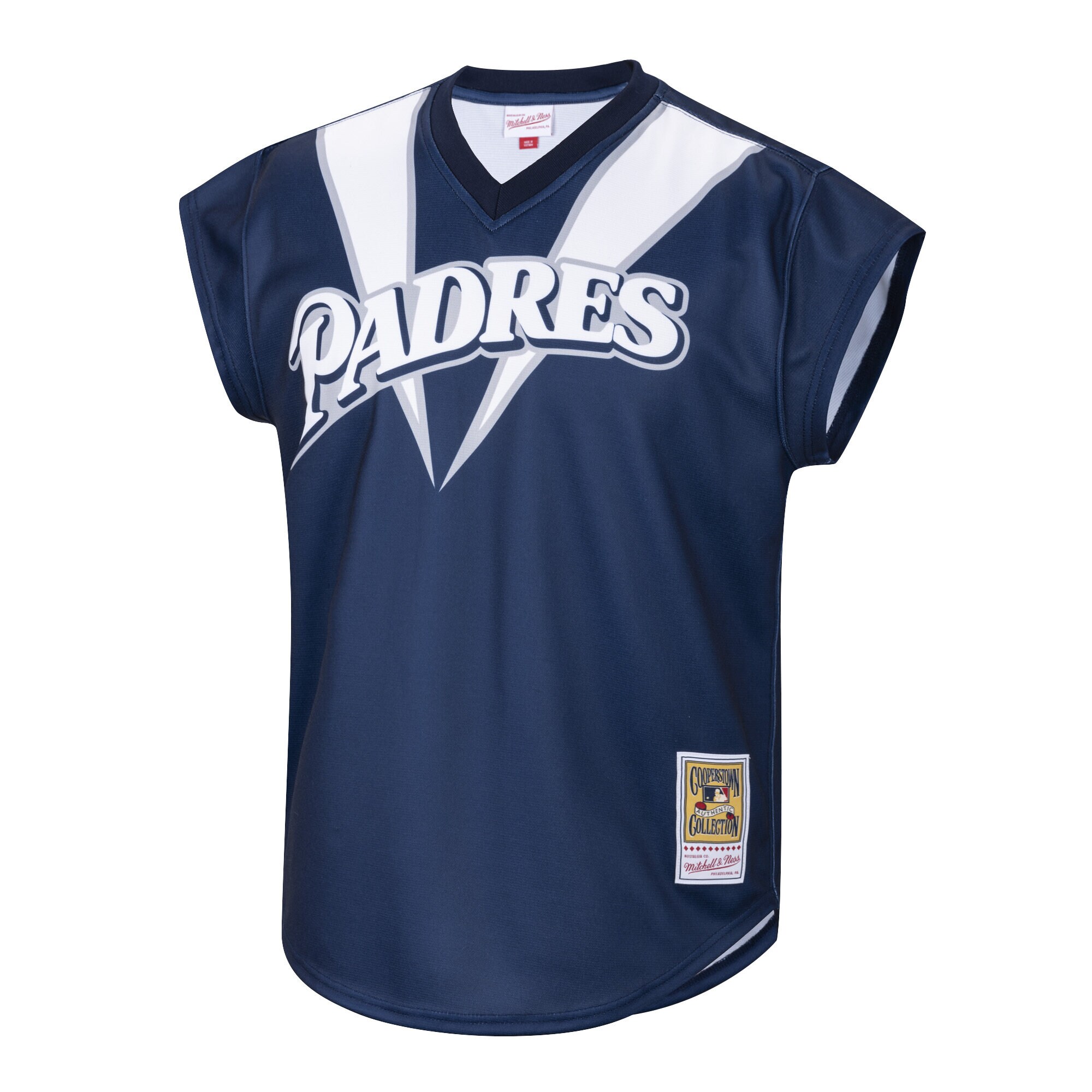 Alternative view of Men's San Diego Padres Tony Gwynn Mitchell & Ness Navy 1999 Baseball Jersey 