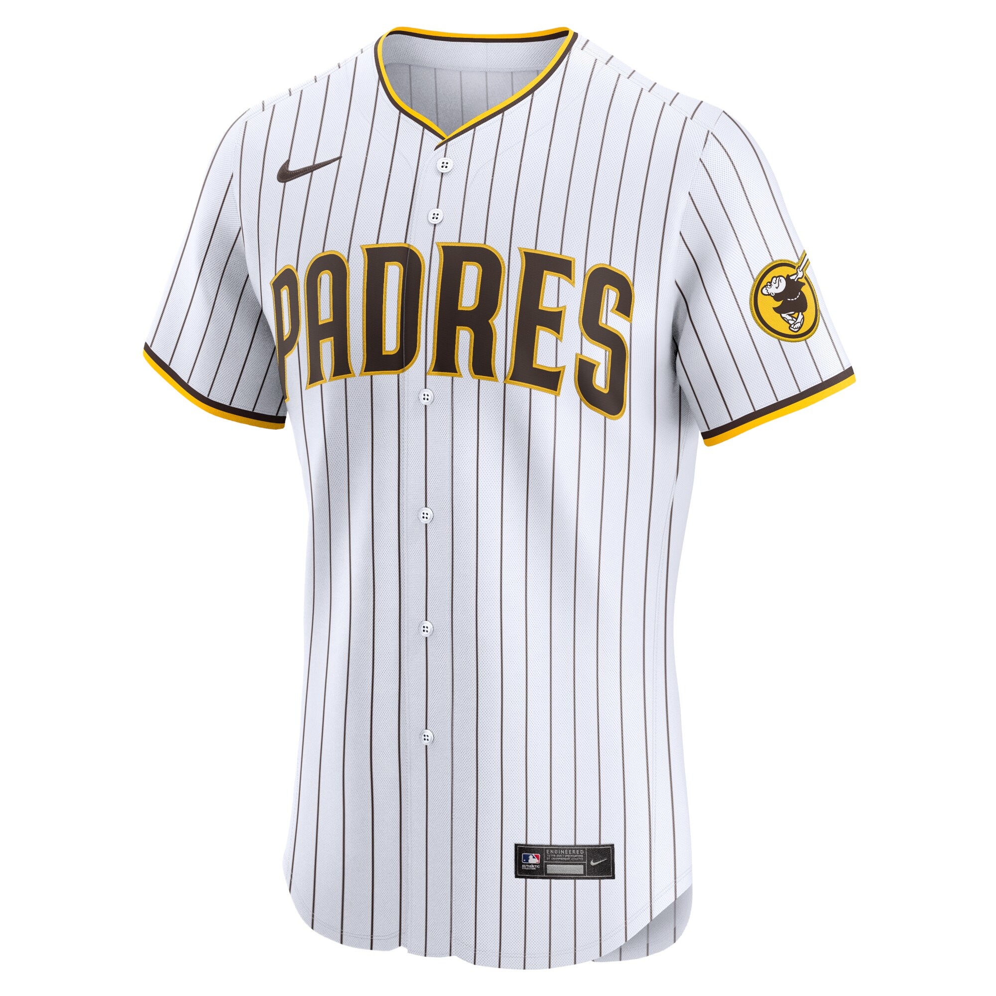 Alternative view of Men's San Diego Padres Xander Bogaerts White Home Elite Baseball Jersey 
