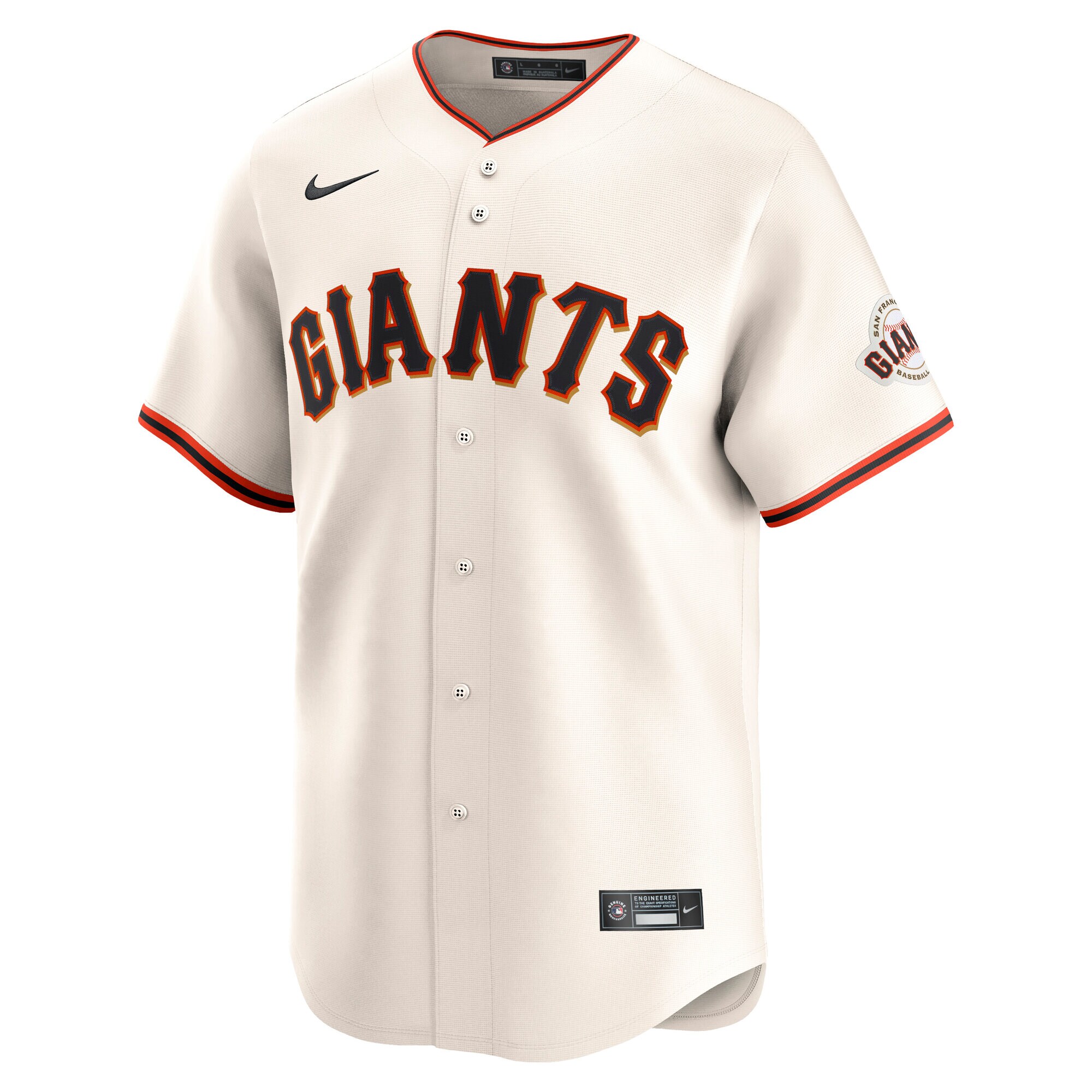 Alternative view of Men's San Francisco Giants Jung Hoo Lee Cream Home Limited Player Baseball Jersey 