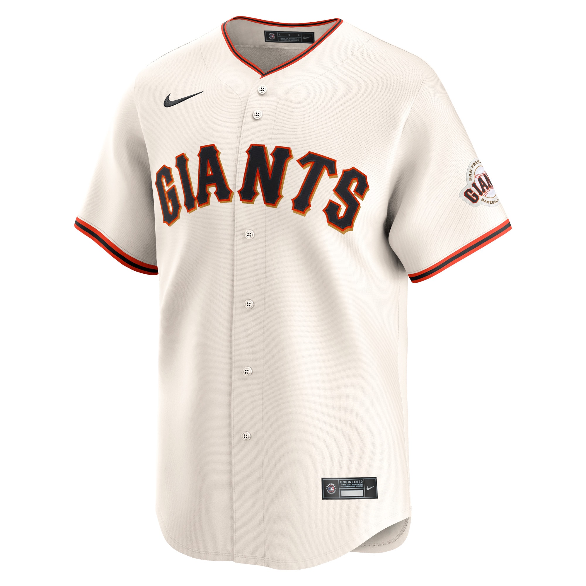 Alternative view of Men's San Francisco Giants Mike Yastrzemski Cream Home Limited Player Baseball Jersey 