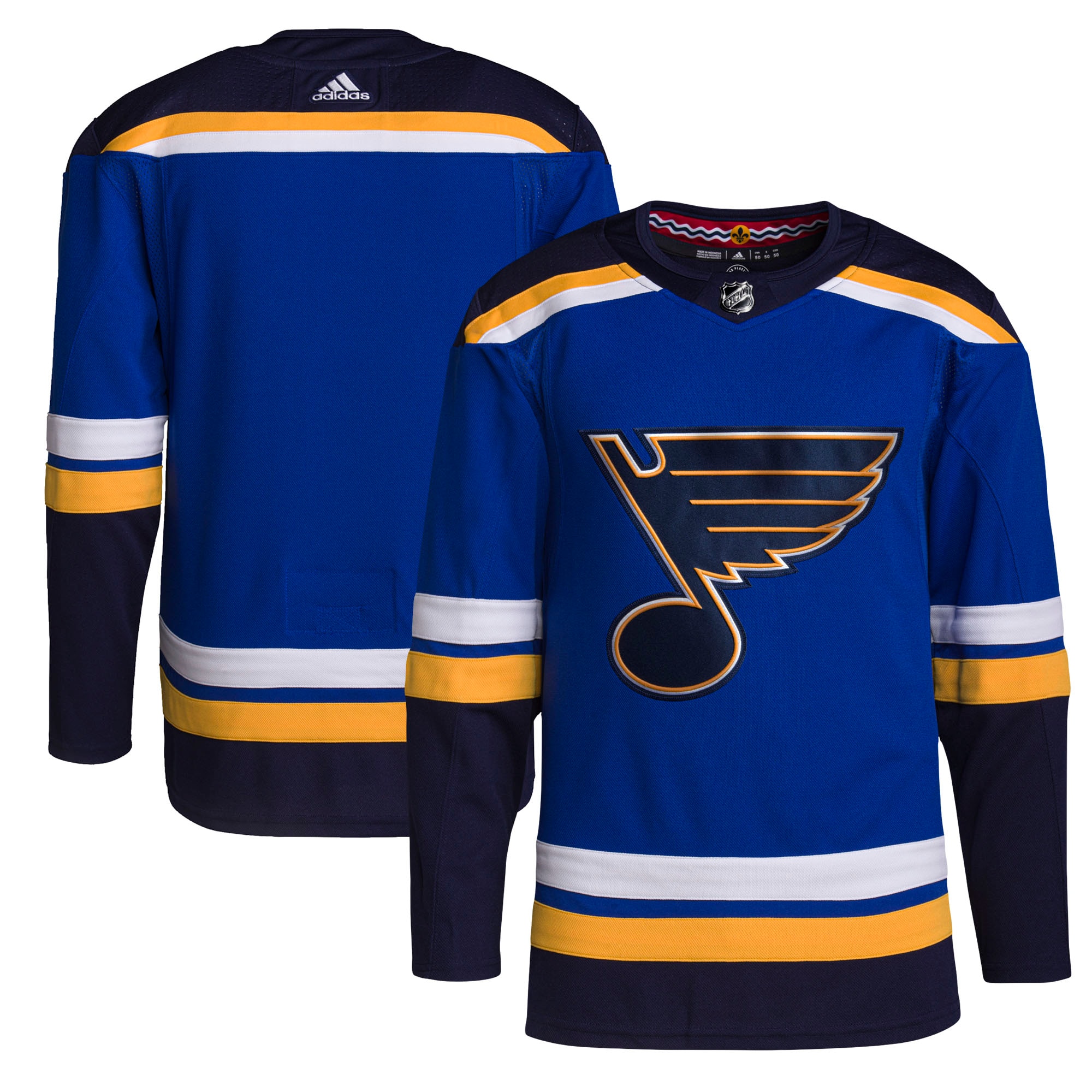 Men's St. Louis Blues Royal Home Hockey Jersey - JS605 