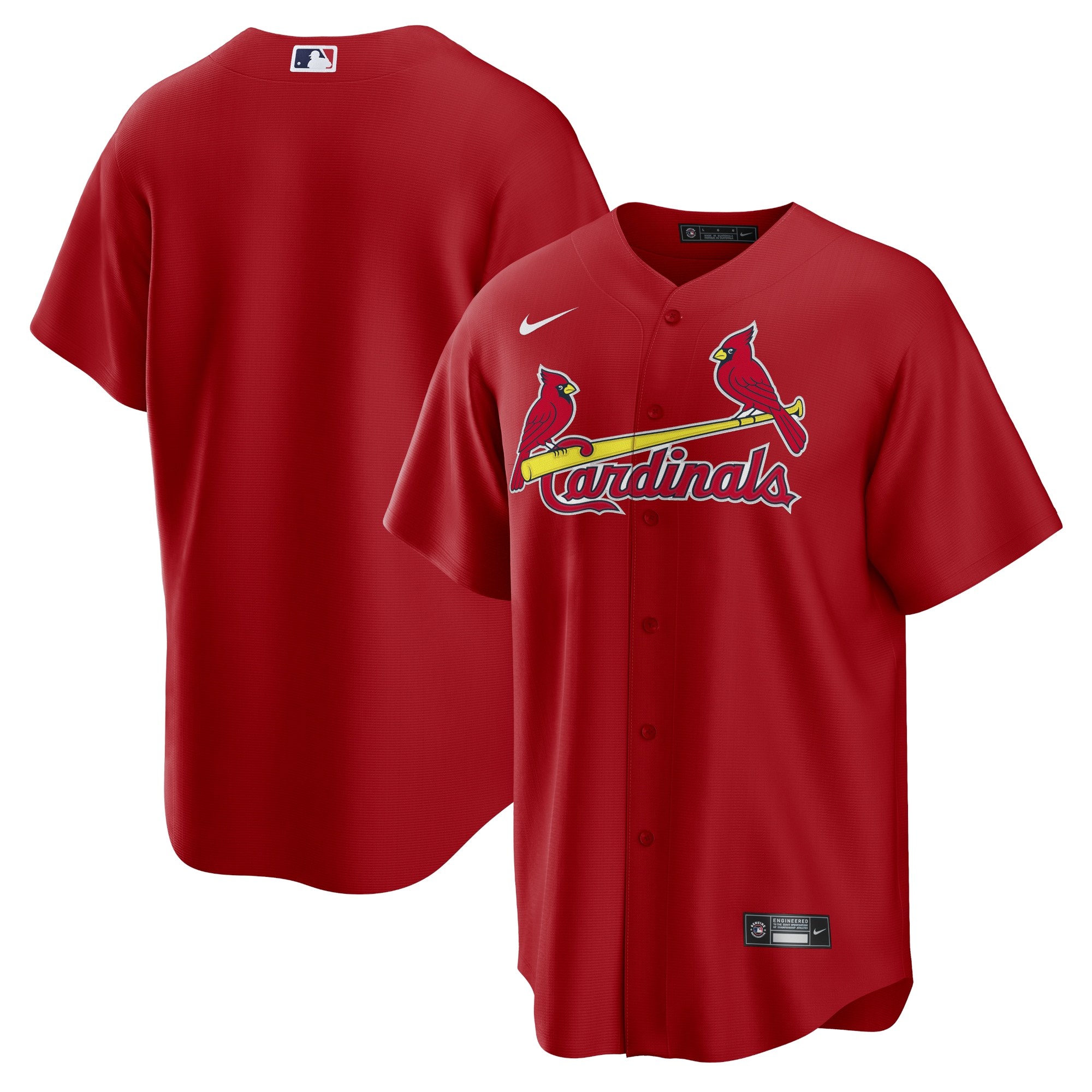 Men's St. Louis Cardinals Red Alternate Team Baseball Jersey 