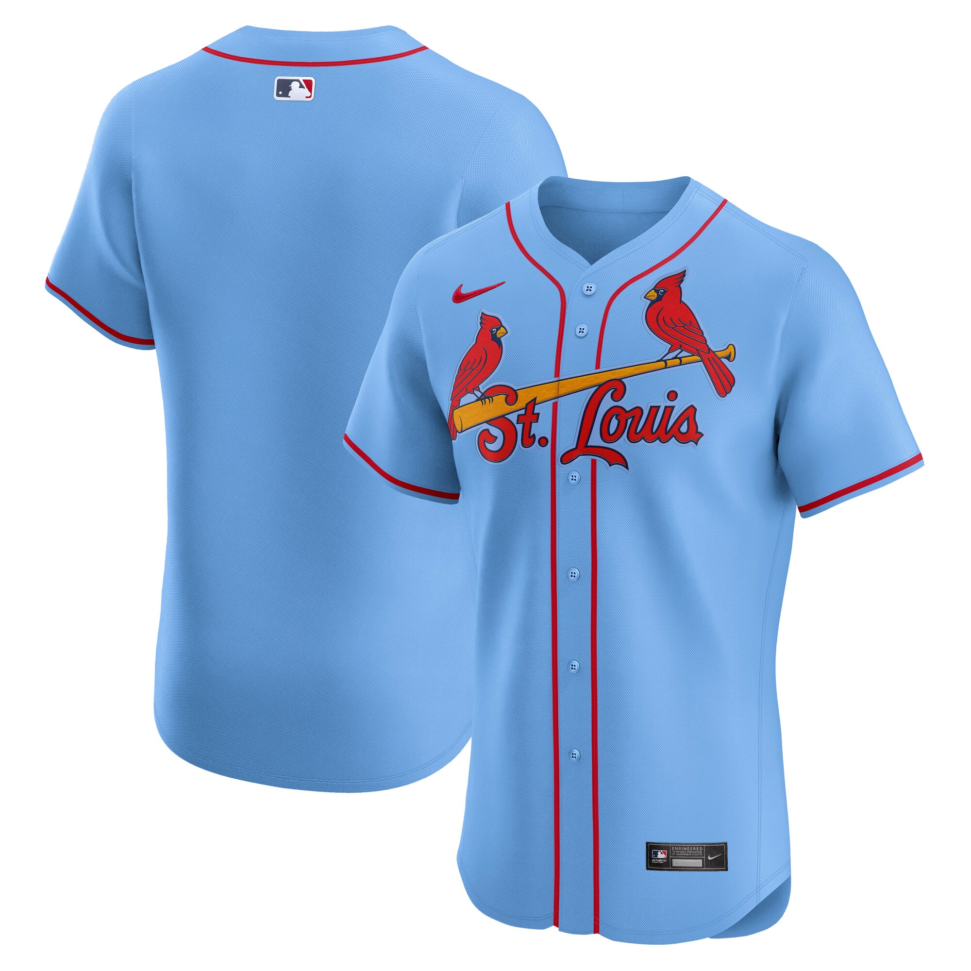 Men's St. Louis Cardinals Royal Home Elite Baseball Jersey 
