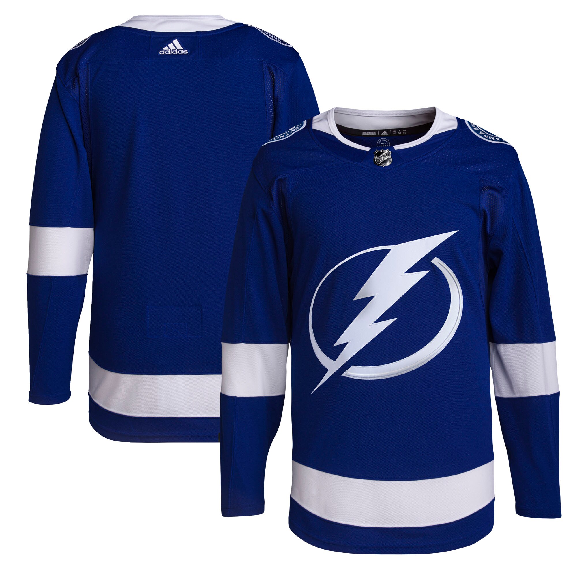 Men's Tampa Bay Lightning Royal Home Primegreen Hockey Jersey - JS654 