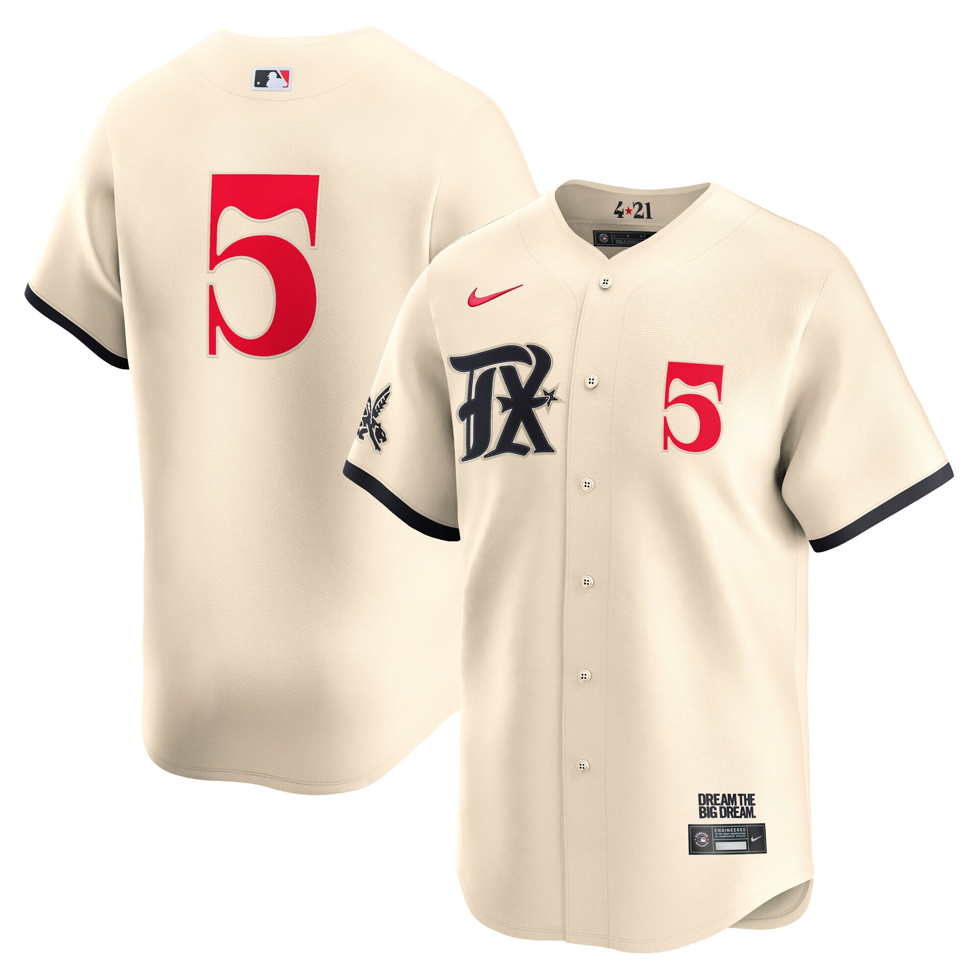 Men's Texas Rangers Corey Seager Cream City Connect Limited Player Baseball Jersey - JS696 