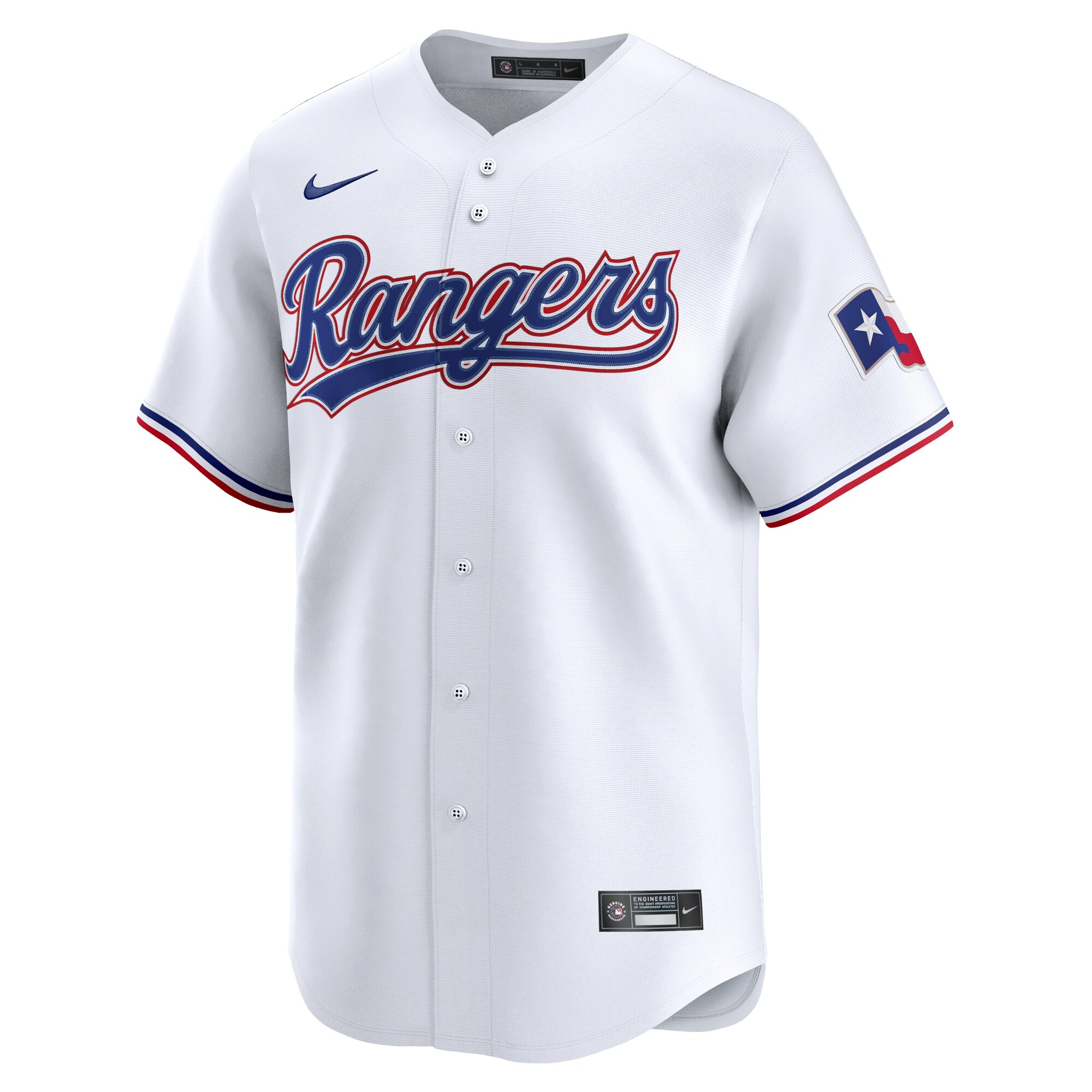 Alternative view of Men's Texas Rangers Marcus Semien White Alternate Limited Player Jersey - JS546 
