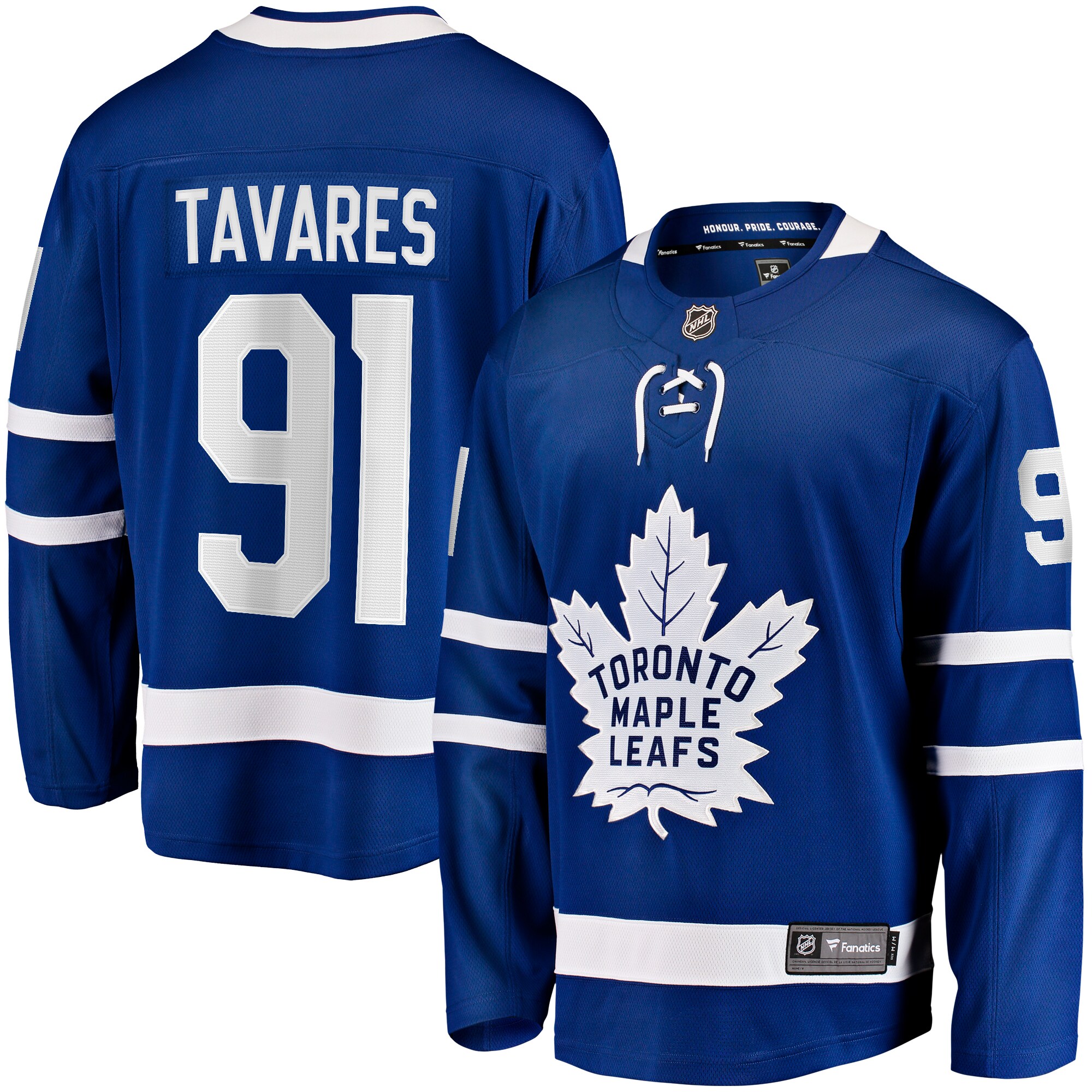 Men's Toronto Maple Leafs John Tavares Blue Home Breakaway Player Hockey Jersey - JS914 