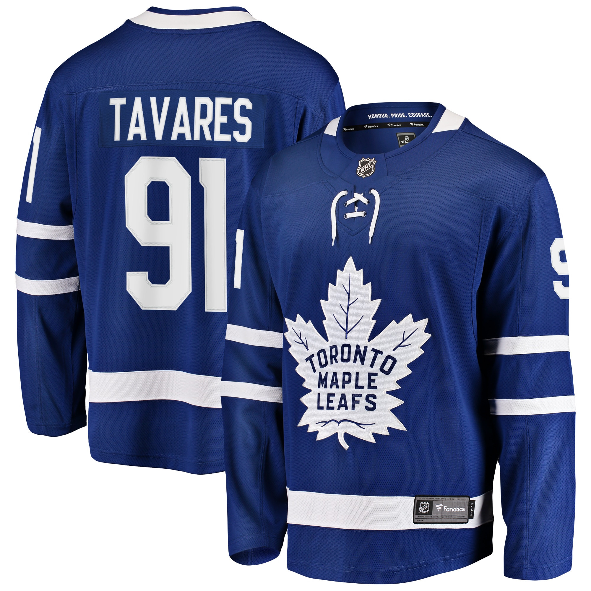 Men's Toronto Maple Leafs John Tavares Blue Home Premier Breakaway Player Hockey Jersey - JS462 