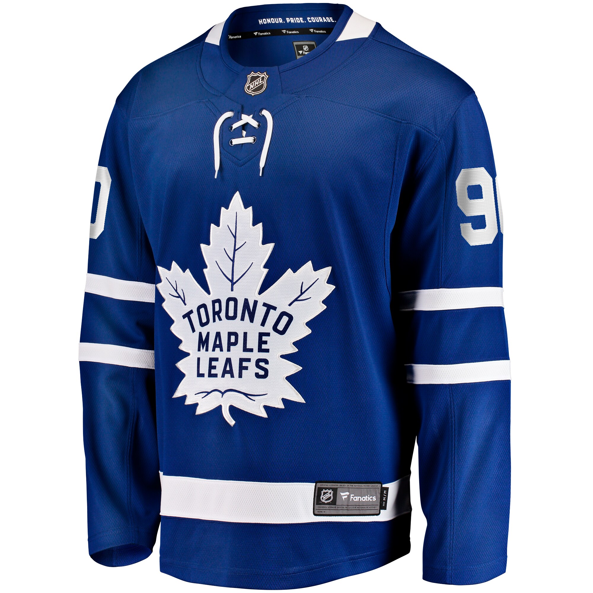 Alternative view of Men's Toronto Maple Leafs Ryan O'Reilly Blue Men's FB Premier Breakaway Player Hockey Jersey - JS451 