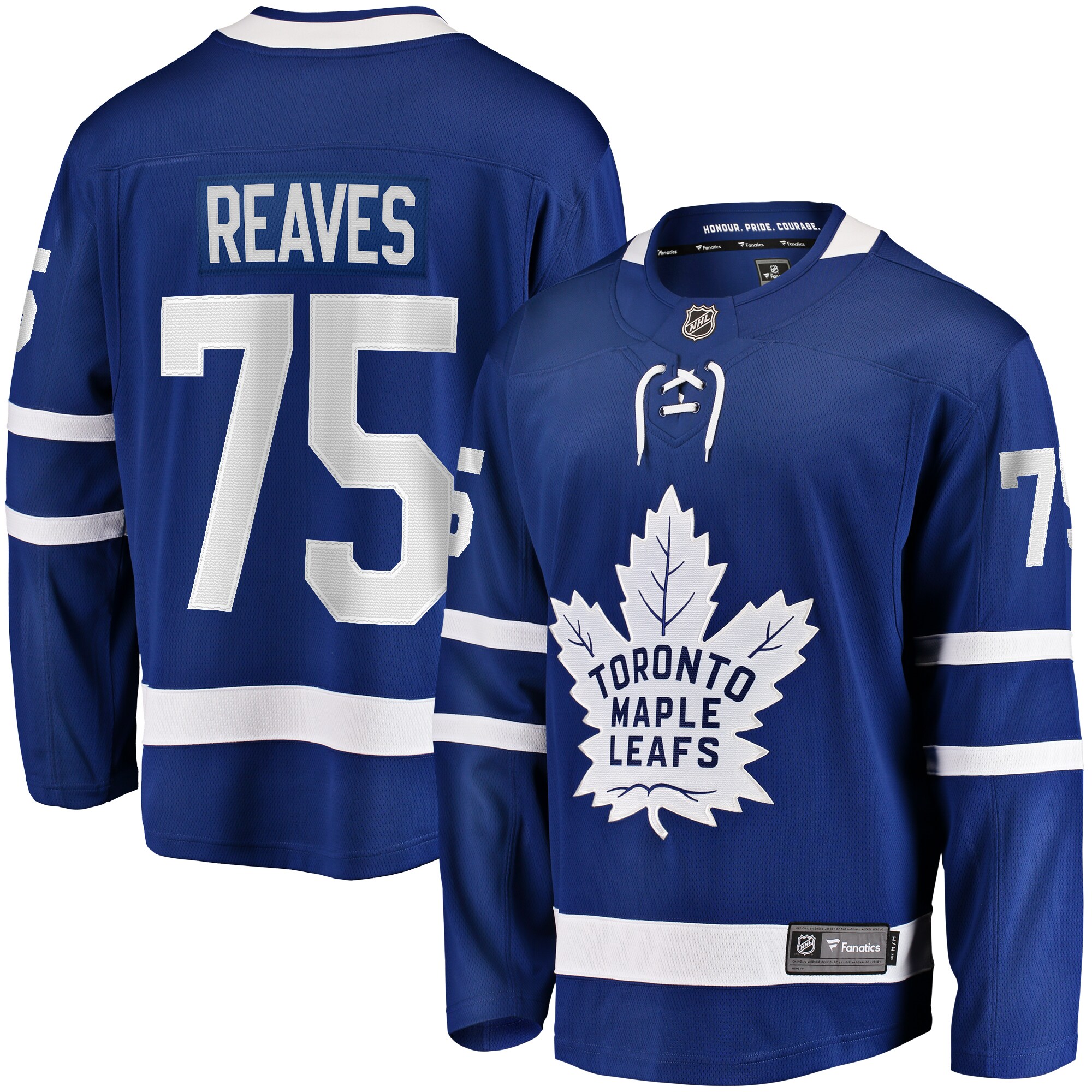 Men's Toronto Maple Leafs Ryan Reaves Blue Home Breakaway Hockey Jersey - JS673 