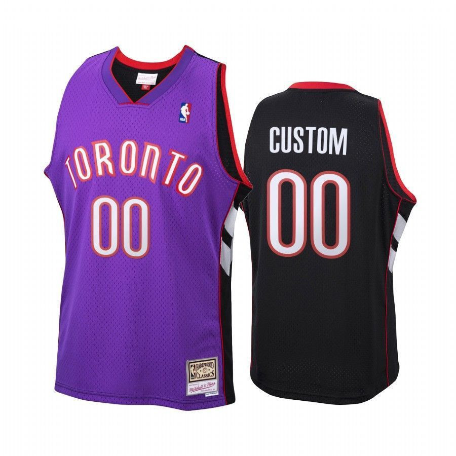 Men's Toronto Raptors Custom 00 1999-2000 Road Throwback Basketball Jersey - JS213 