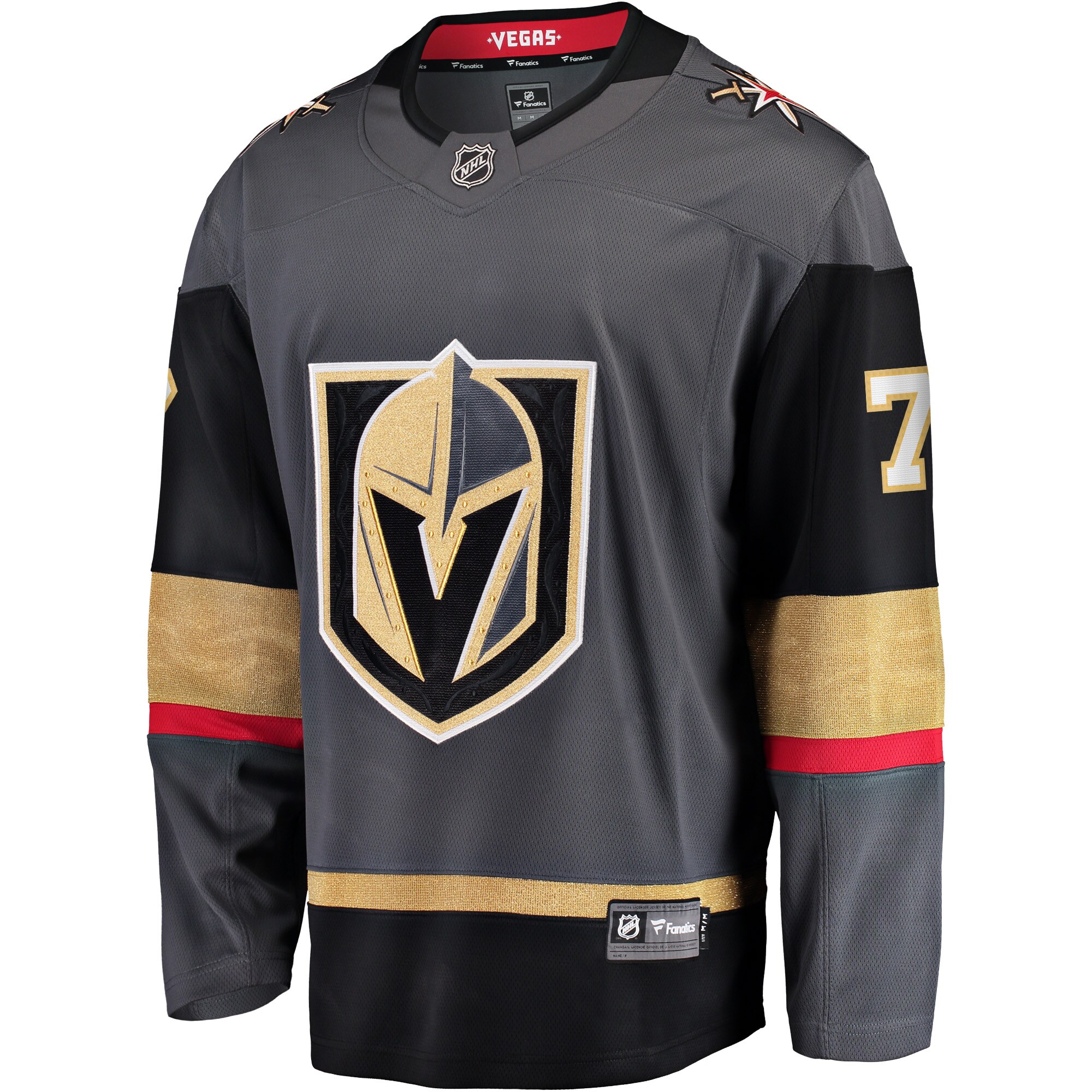 Alternative view of Men's Vegas Golden Knights Alex Pietrangelo Black Breakaway Player Hockey Jersey - JS560 