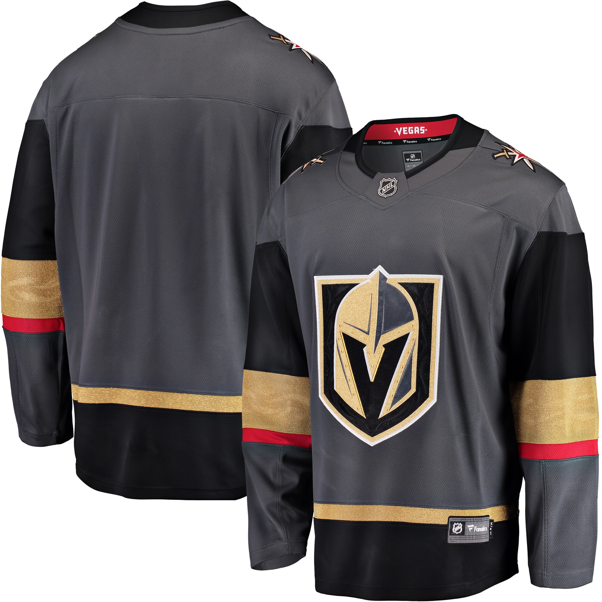 Men's Vegas Golden Knights Gray Breakaway Alternate Hockey Jersey - JS461 