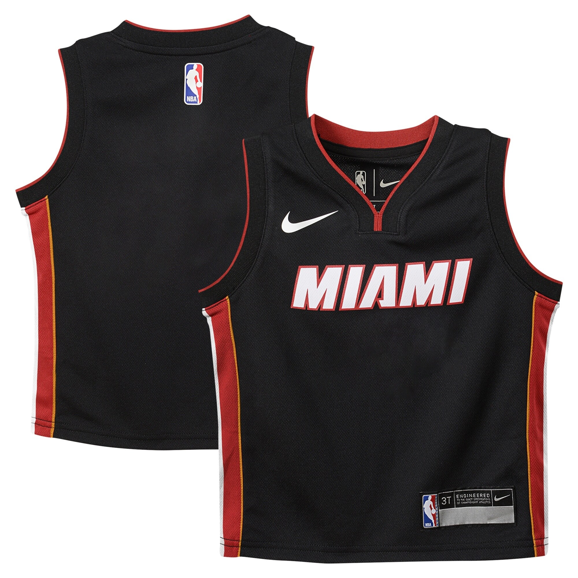 Miami Heat Icon Basketball Jersey - Custom - Kids - JS459 