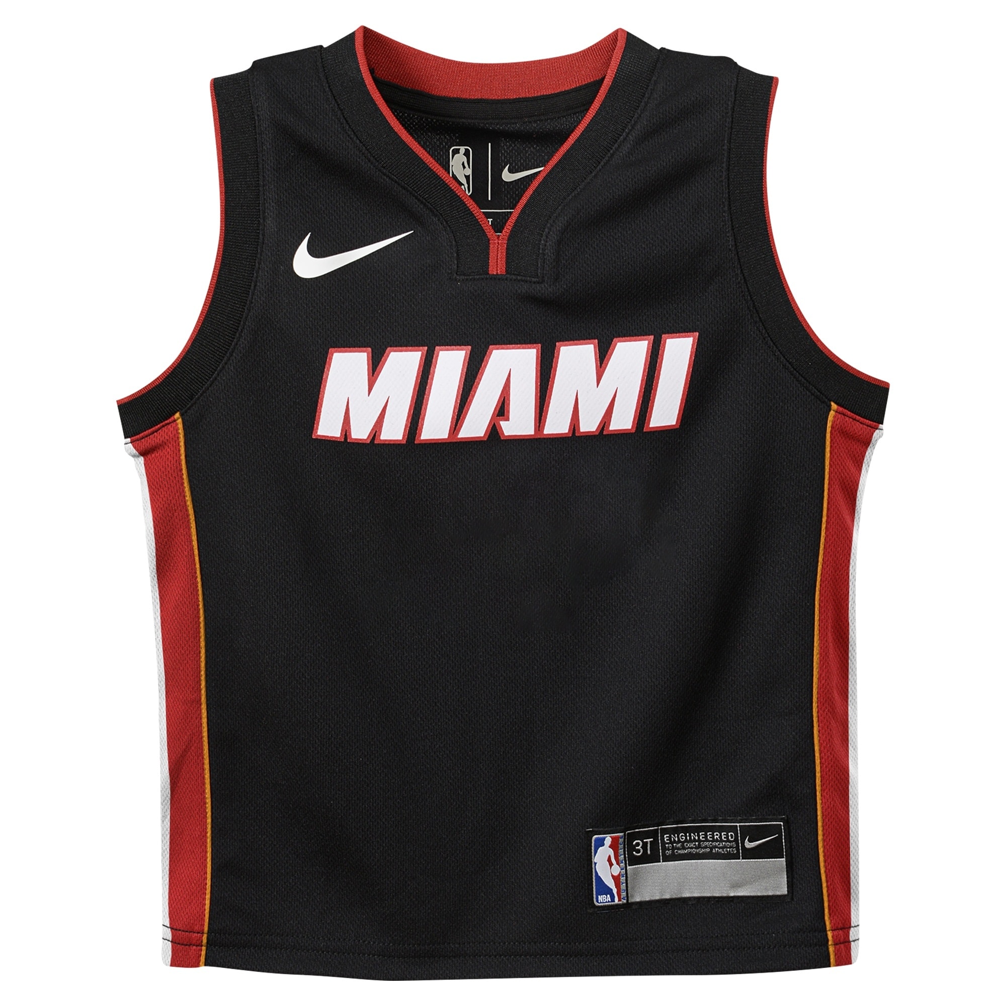 Alternative view of Miami Heat Icon Basketball Jersey - Custom - Kids - JS459 