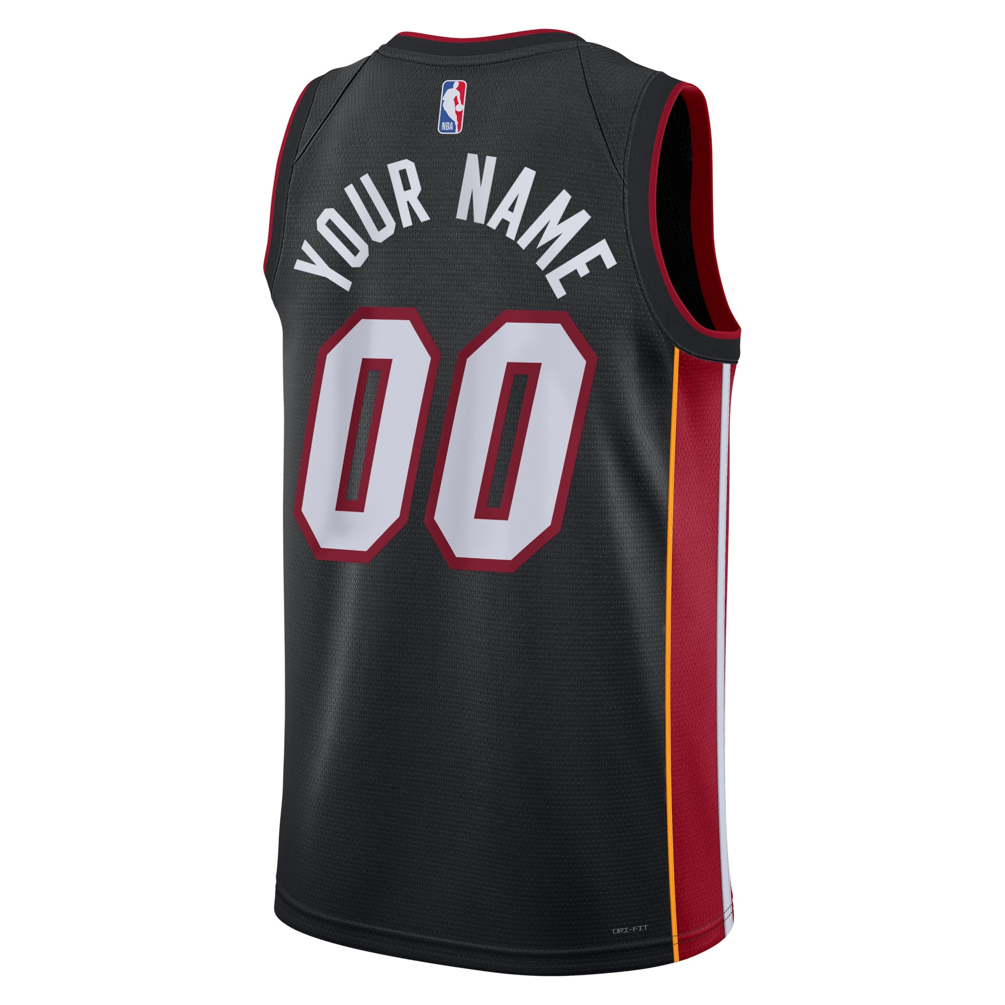 Alternative view of Miami Heat Icon Swingman Basketball Jersey - Custom - Unisex - JS565 